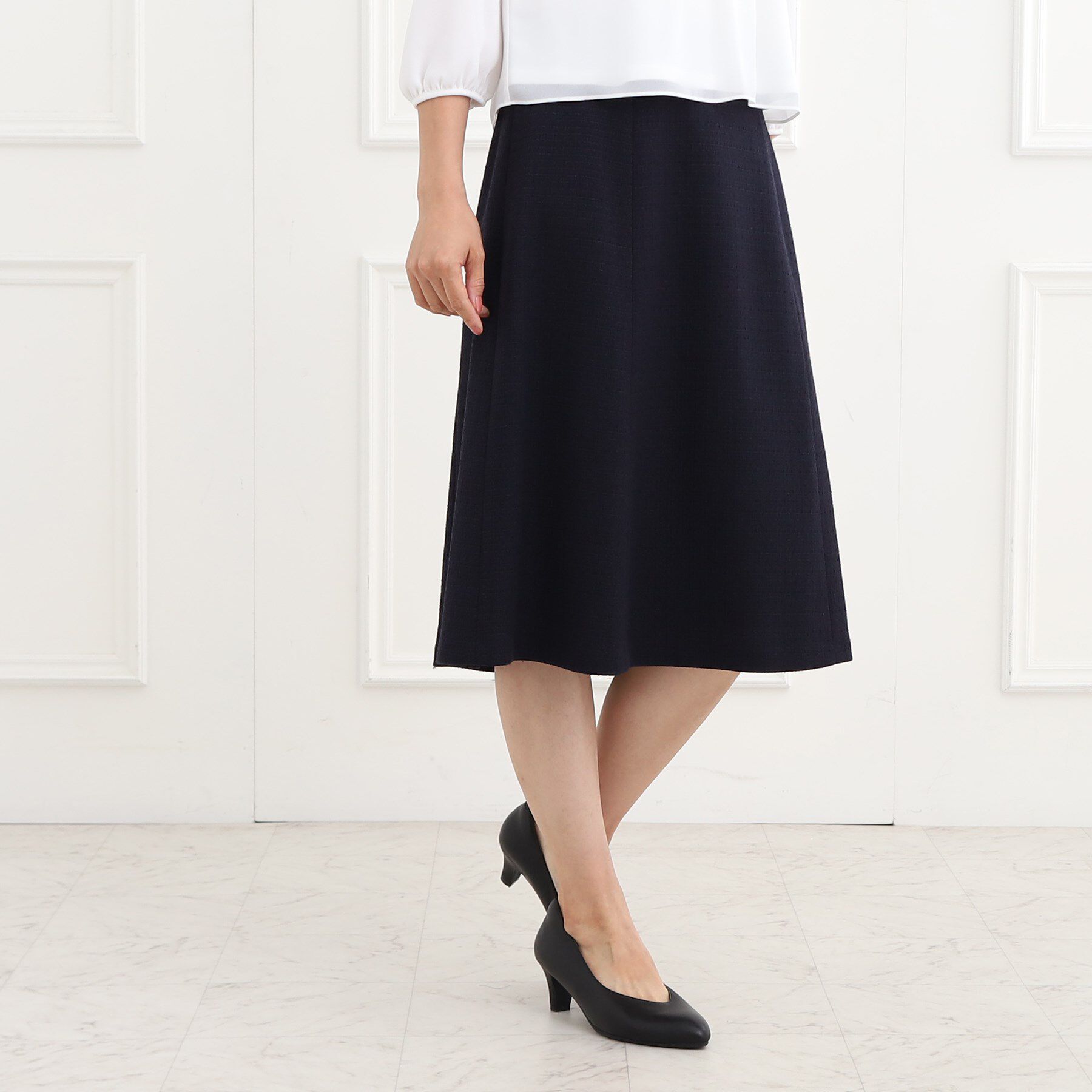 Reflect「【フォーマル/セットアップ可】ツイードスカート」|スカート|