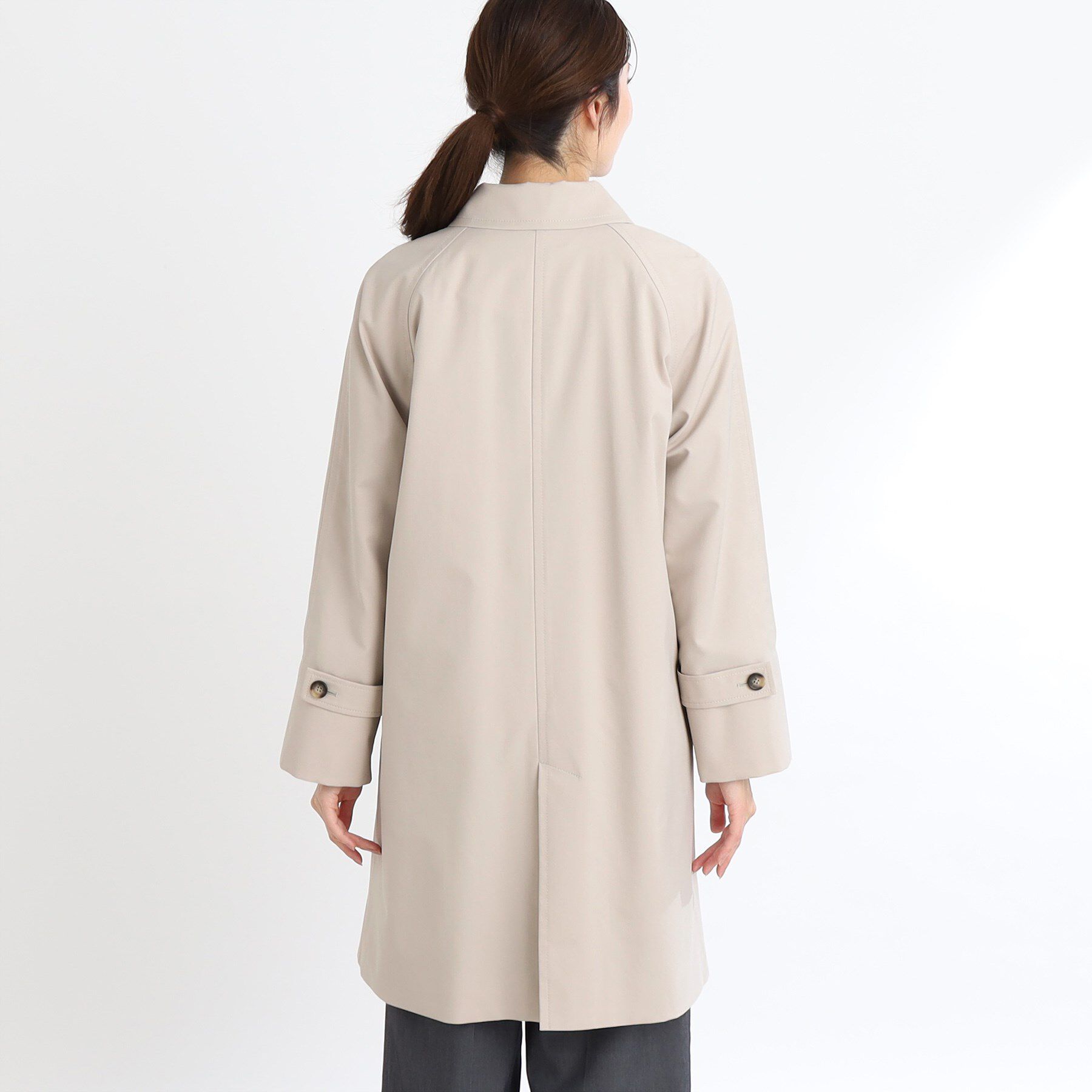 Reflect「【撥水】ストレッチステンカラーコート」|ステンカラーコート|