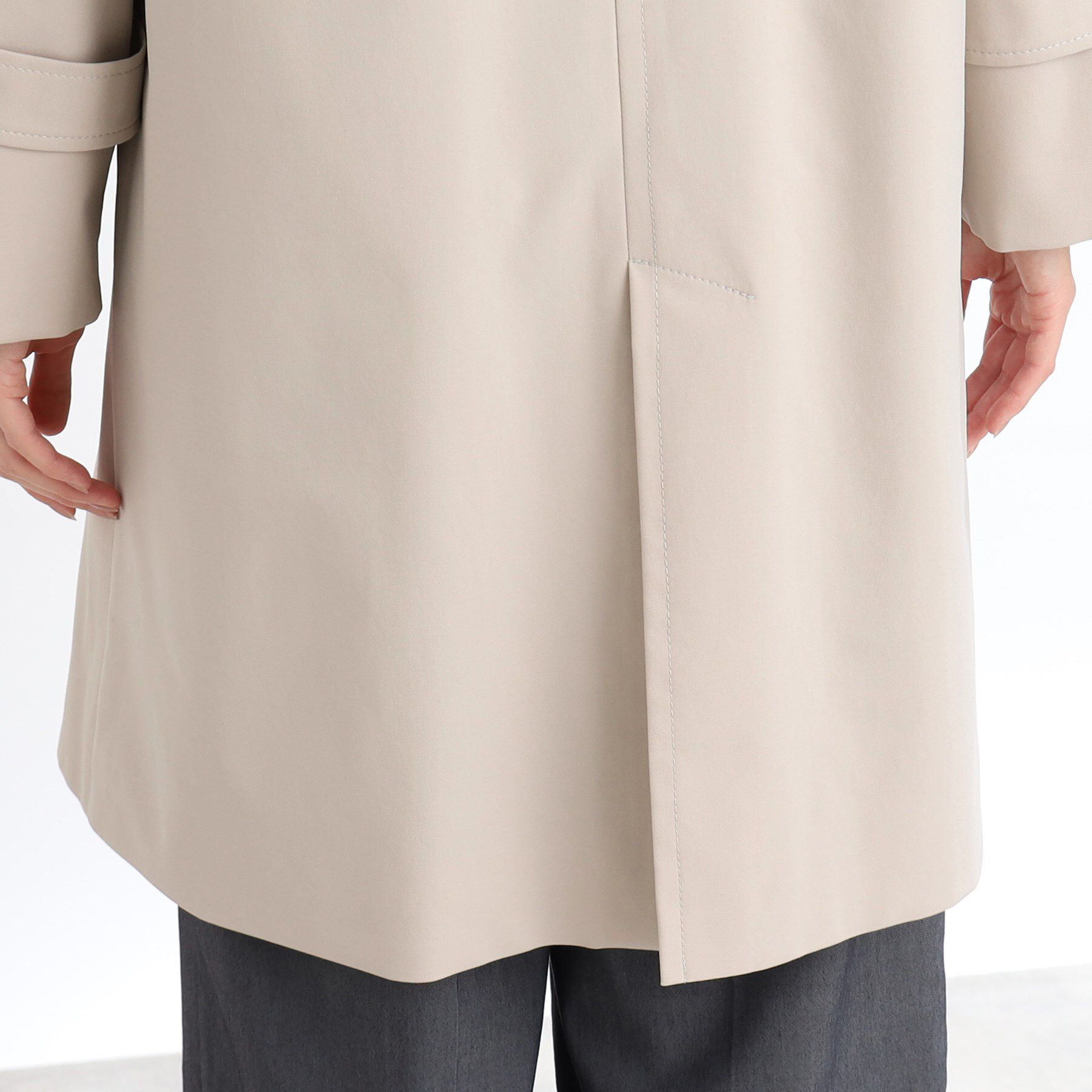 Reflect「【撥水】ストレッチステンカラーコート」|ステンカラーコート|