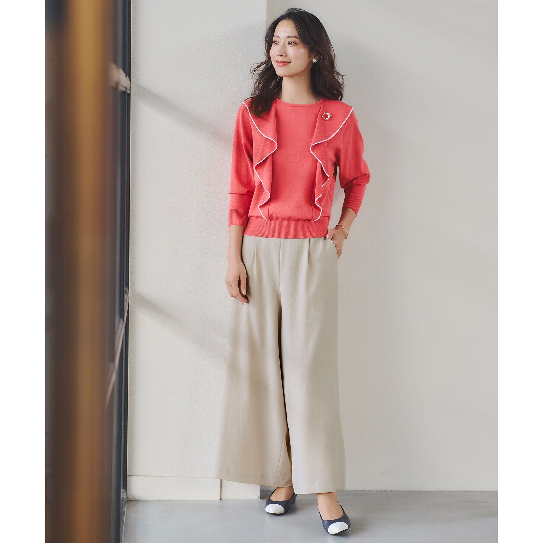 Reflect「【至福の履き心地／通勤にもぴったり◎】フラットパンプス」|パンプス|