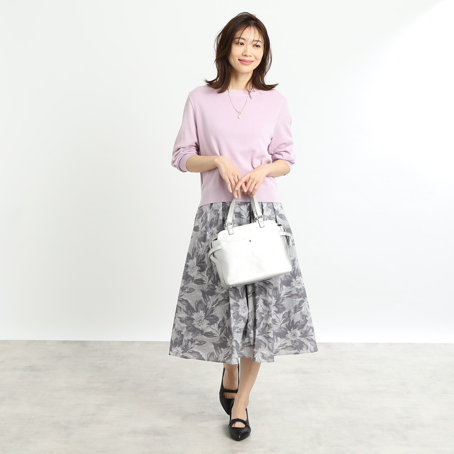 Reflect「【たっぷり収納！あおりポケット／通勤にぴったり◎／WEB先行カラーあり】ショルダー付きミディアムバッ」|トートバッグ|