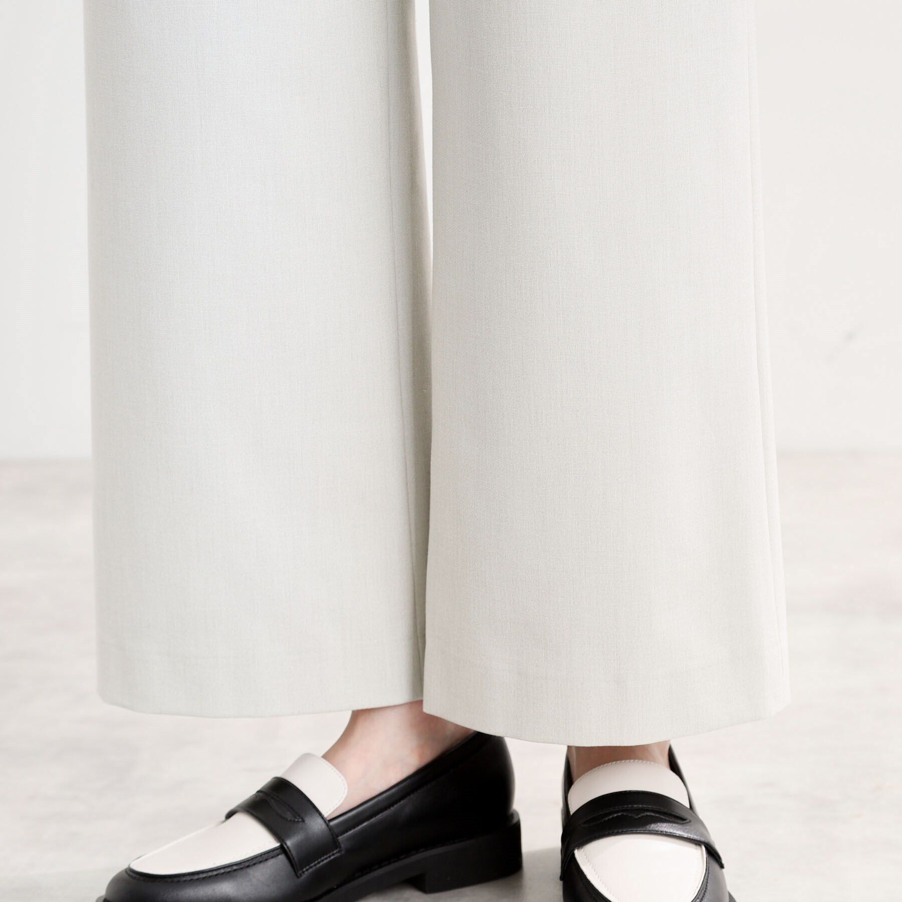 Reflect「【洗える】フルレングス丈ワイドストレートパンツ」|その他|