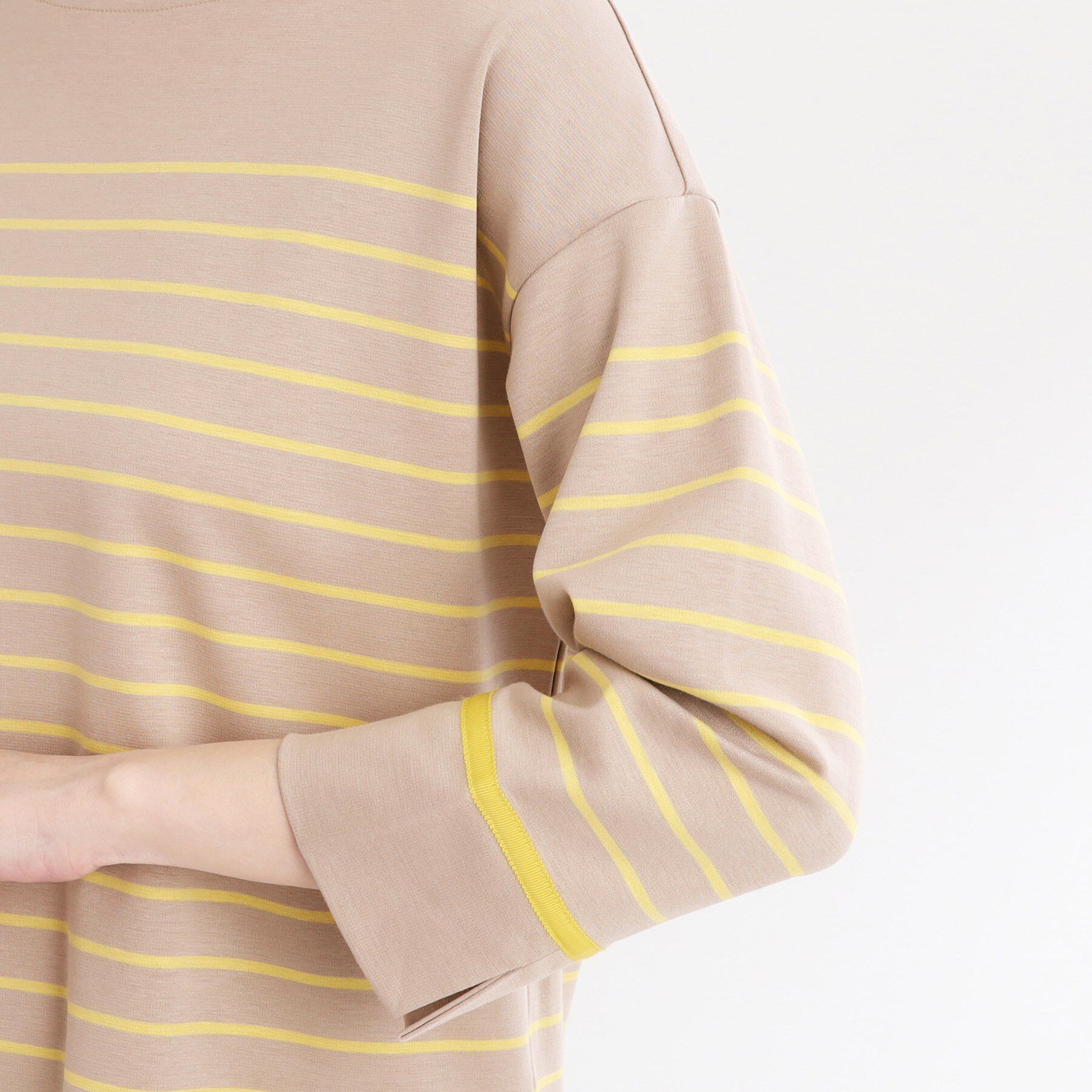 Reflect「【洗える】パネルボーダープルオーバー」|Tシャツ・カットソー|