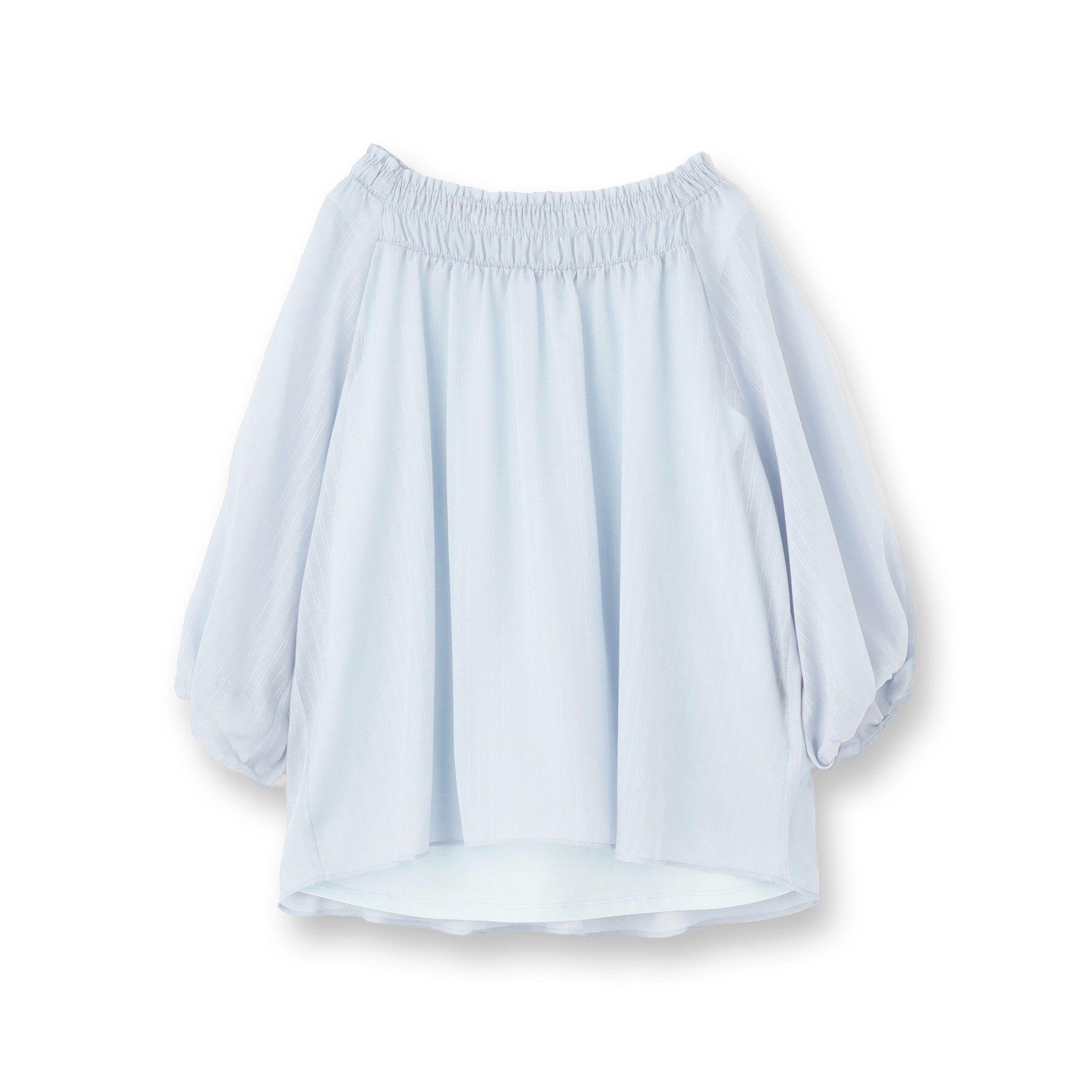 Reflect「【洗える】シャーリングデザインブラウス」|シャツ・ブラウス|