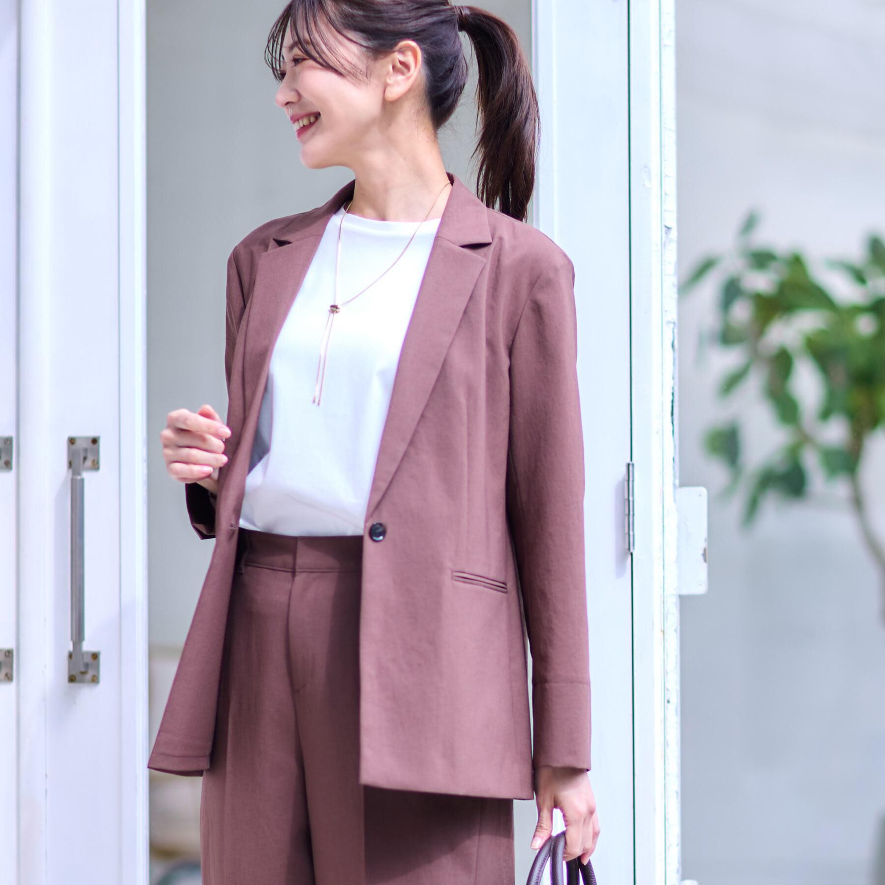 Reflect「【夏SALE／UVカット／接触冷感／マシンウォッシュ可能】ベーシックジャージTシャツ」|Tシャツ・カットソー|