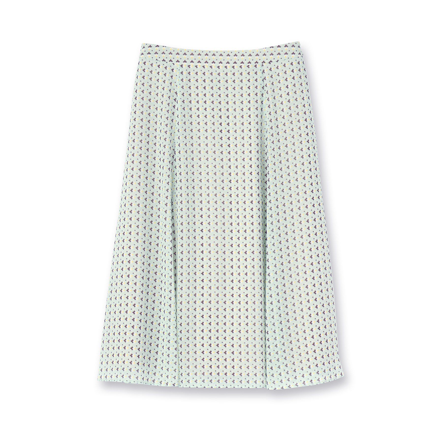 Reflect「【マシンウォッシュ可／セットアップ可】フリュイドプリントスカート」|スカート|