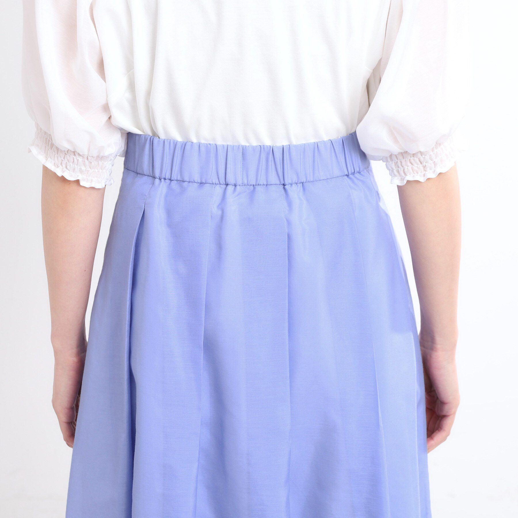 Reflect「【マシンウォッシュ可／セットアップ可】シアーボックスタックプリーツスカート」|スカート|