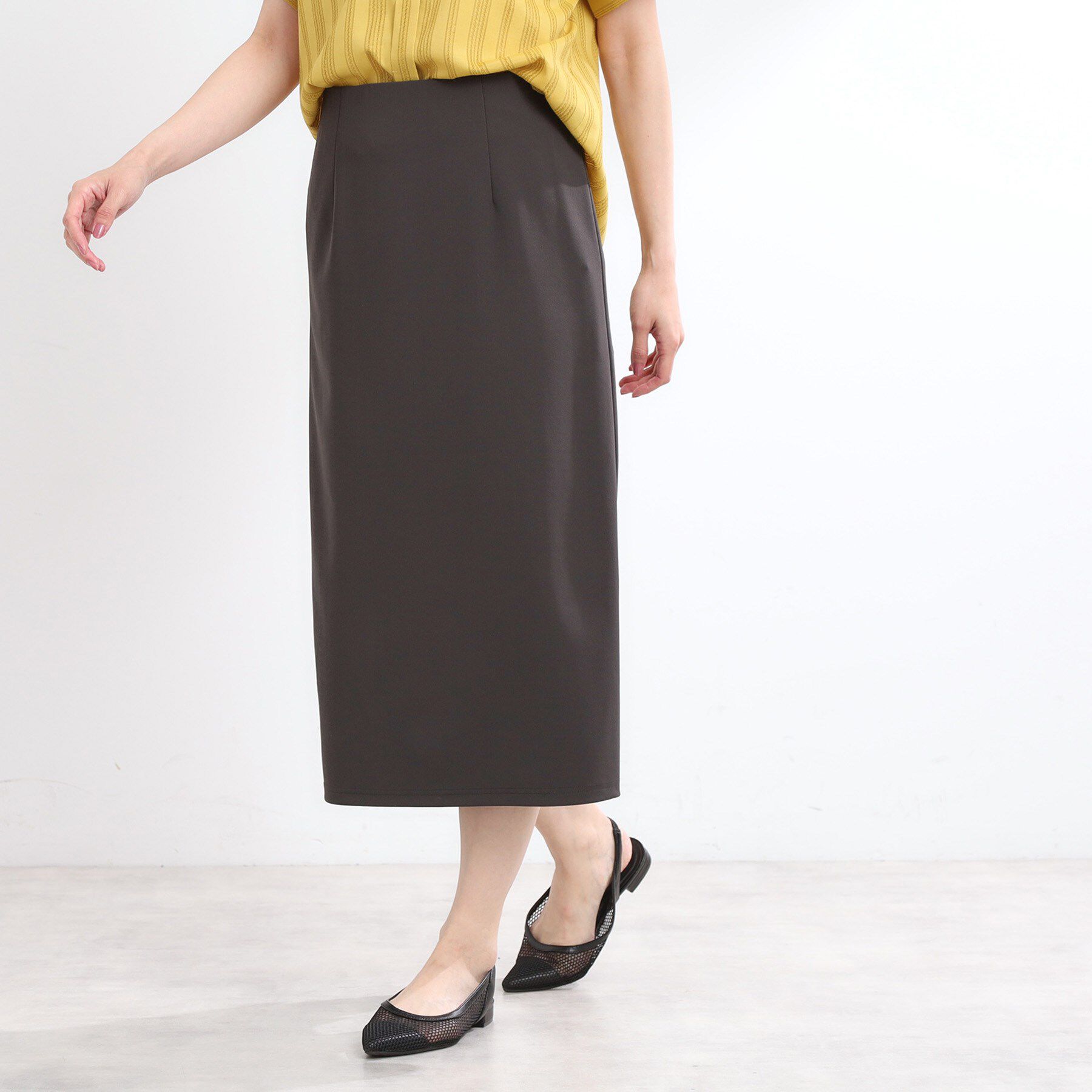 Reflect「【マシンウォッシュ可】ナロースカート」|スカート|