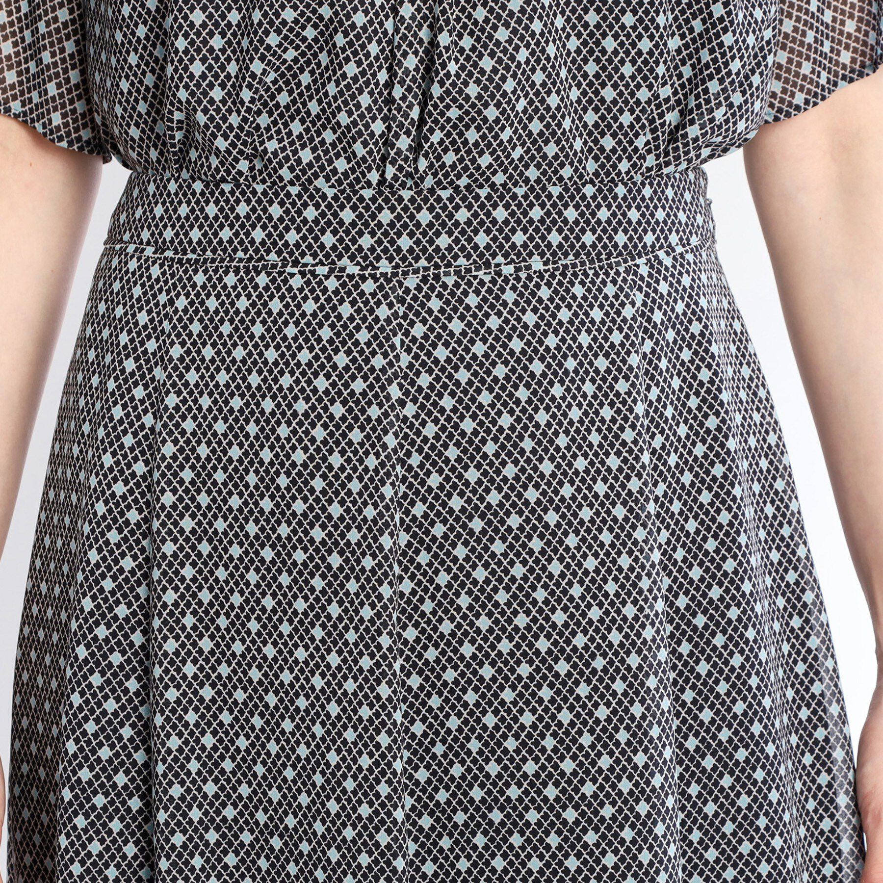 Reflect「【マシンウォッシュ可／セットアップ可】コツキ柄プリントフレアスカート」|スカート|