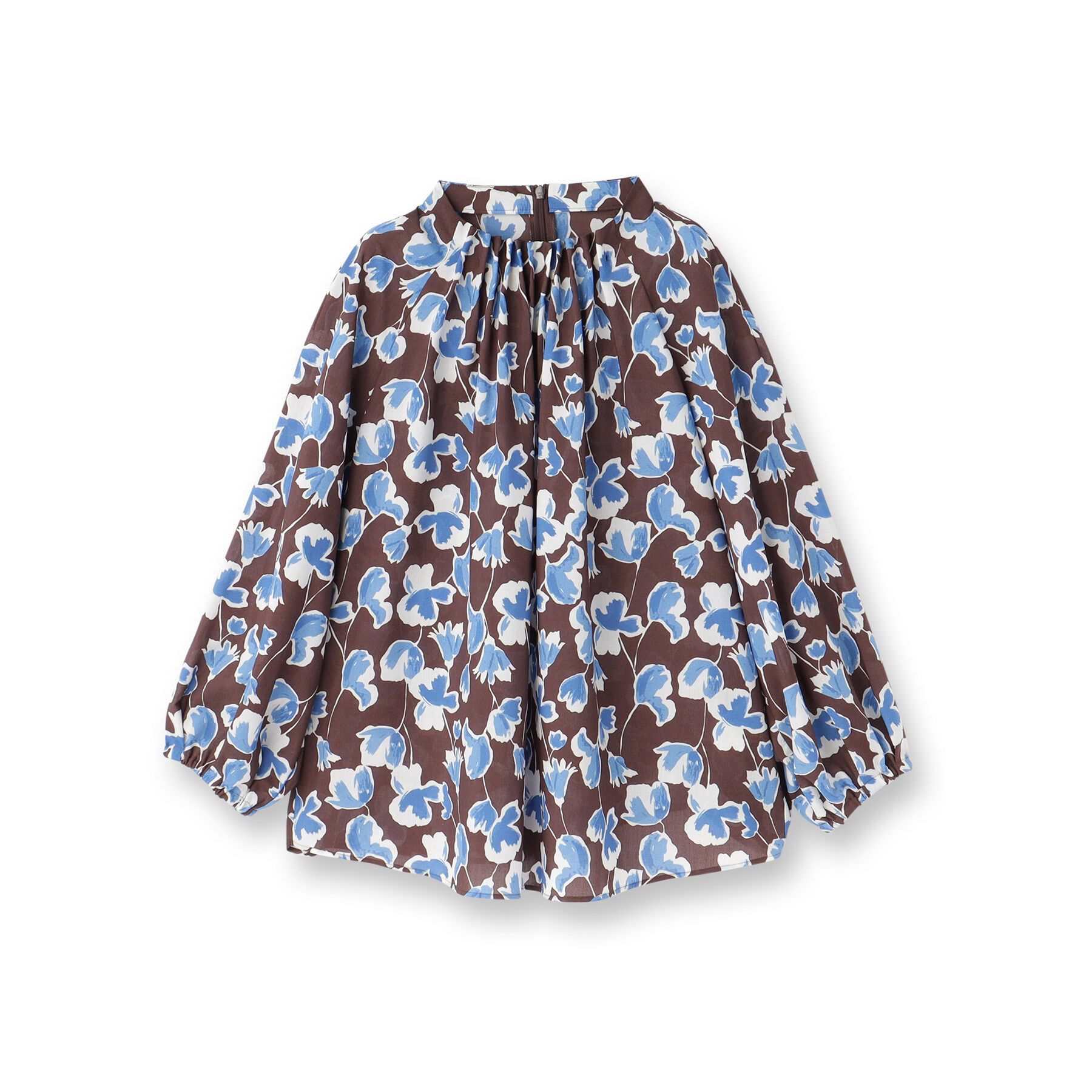 Reflect「【ジャケットのインナーにおすすめ◎】花柄タックデザインブブラウス」|シャツ・ブラウス|