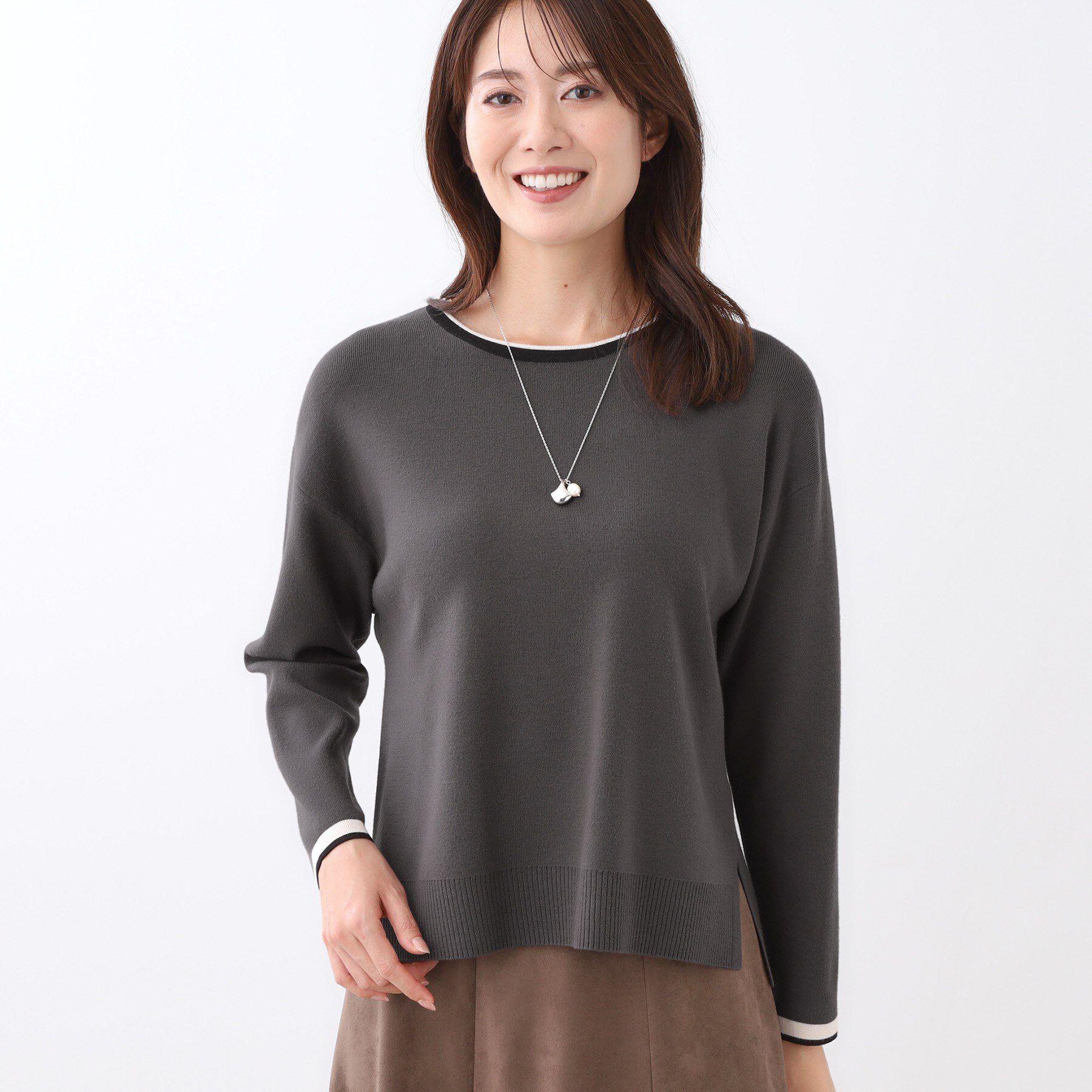 Reflect「【WEB先行カラーあり／セットアップ可】ゆったりフォルムニット」|ニット・セーター|