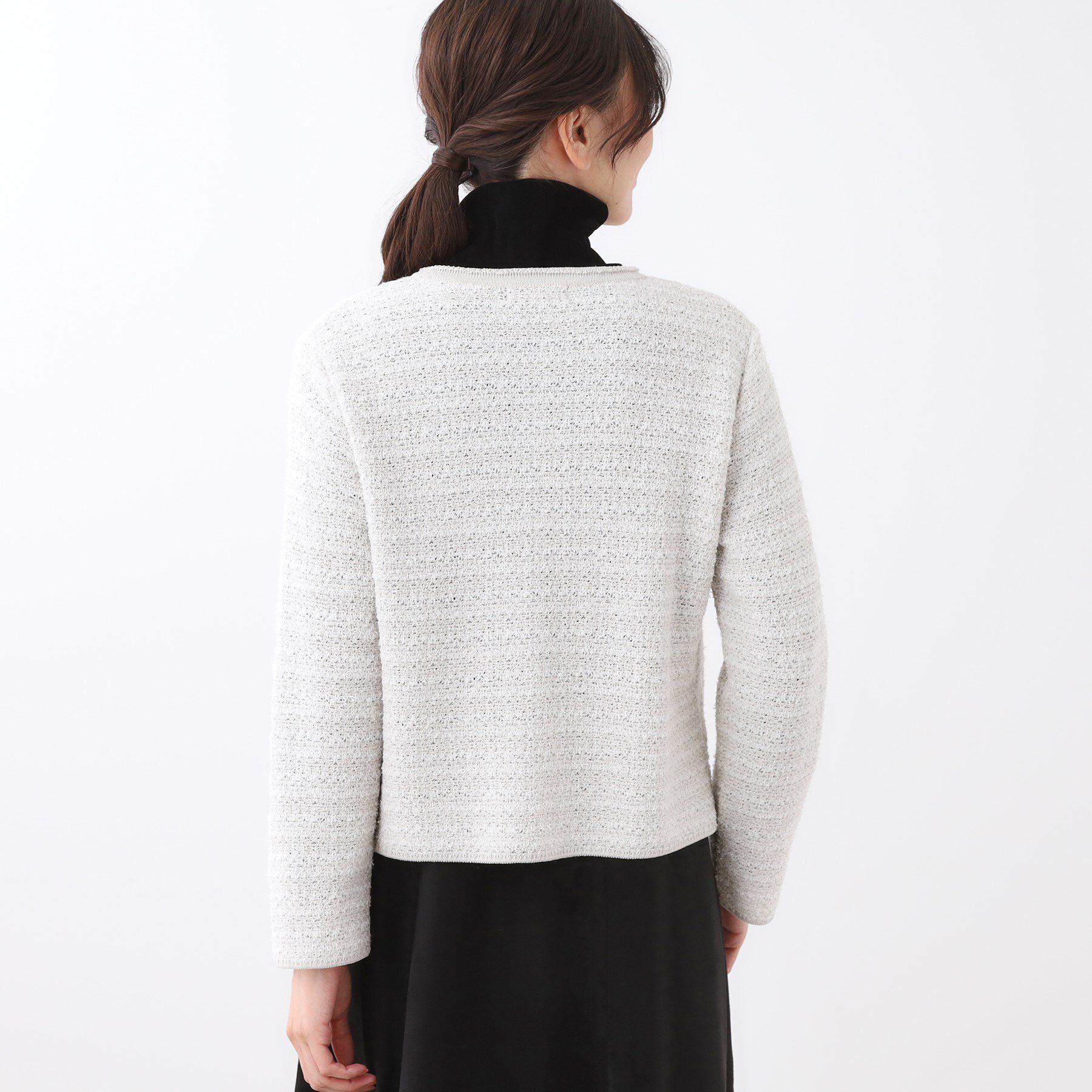 Reflect「【ライトアウター／ゆったりシルエット／気軽な羽織に◎】ドライタッチカーディガン」|カーディガン|