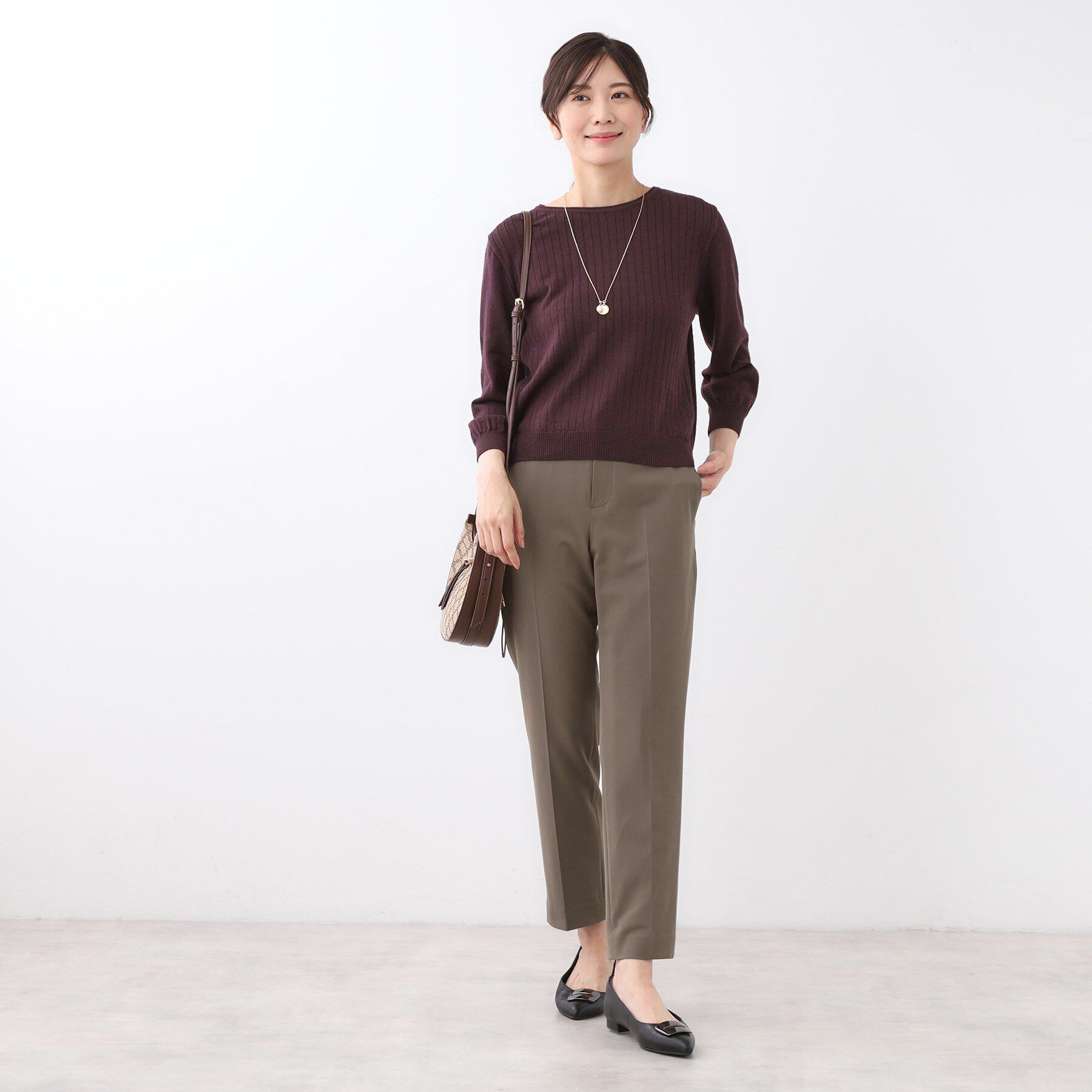 Reflect「【高身長さんに嬉しい長め丈追加！／私のパンツ／すっきり見え◎】テーパードパンツ」|その他|