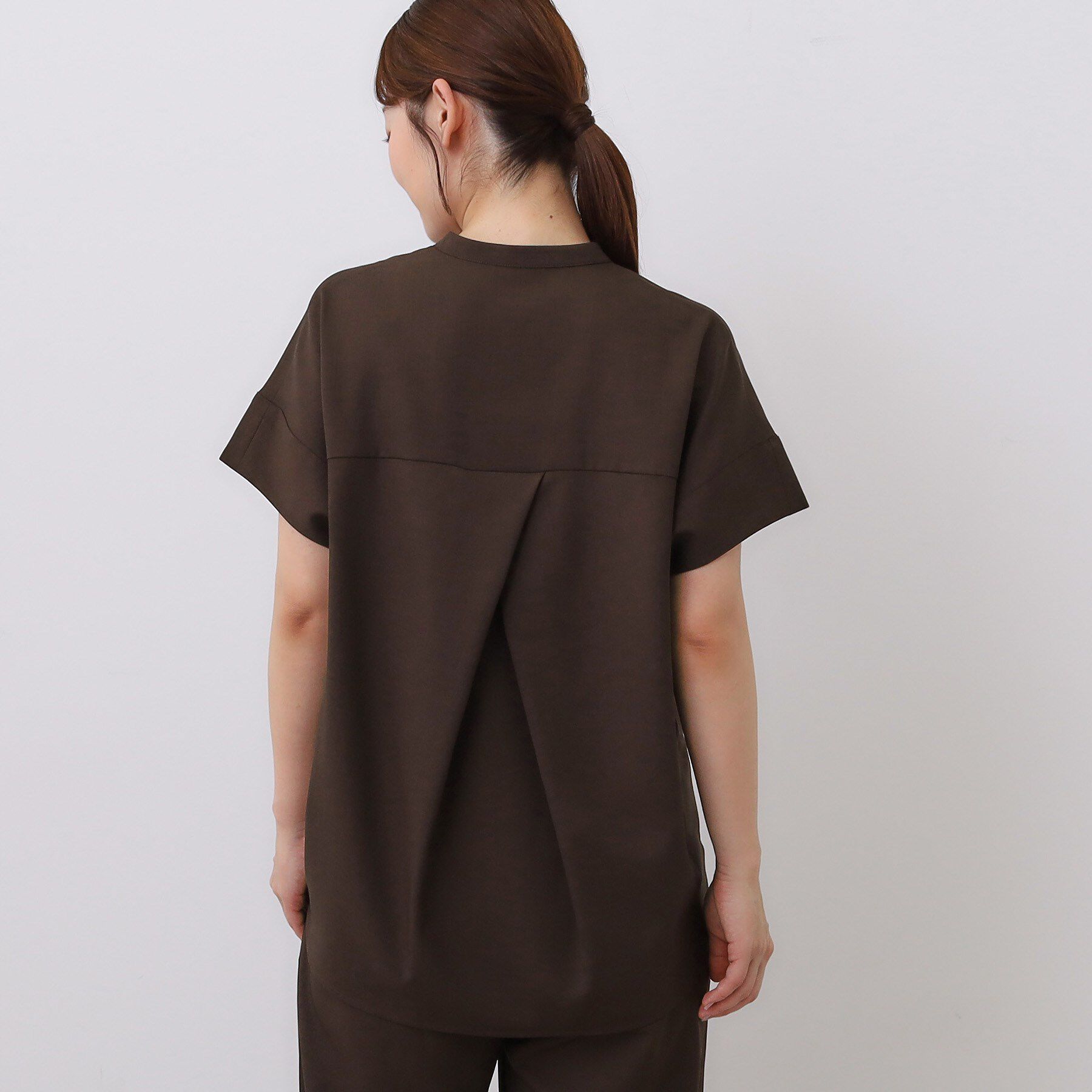 Reflect「【E‐QUALITY／ウエスト総ゴム／セットアップ／単品使いOK◎】ブラウス＋ストレートパンツセット」|スーツ|