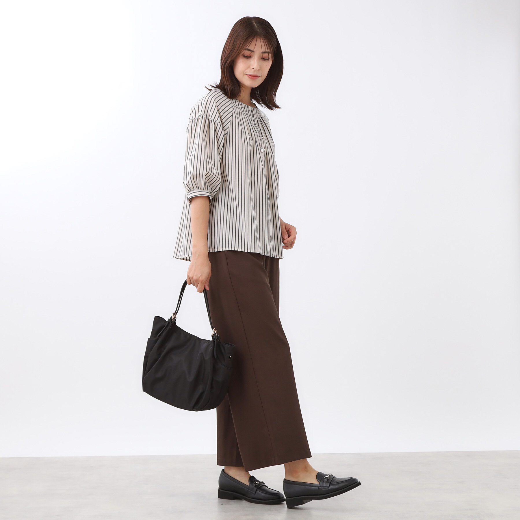 Reflect「【しっかり収納／小旅行に◎／インナーバッグ入り／ショルダー付き】3WAYデザインバッグ」|ショルダー・メッセンジャー|