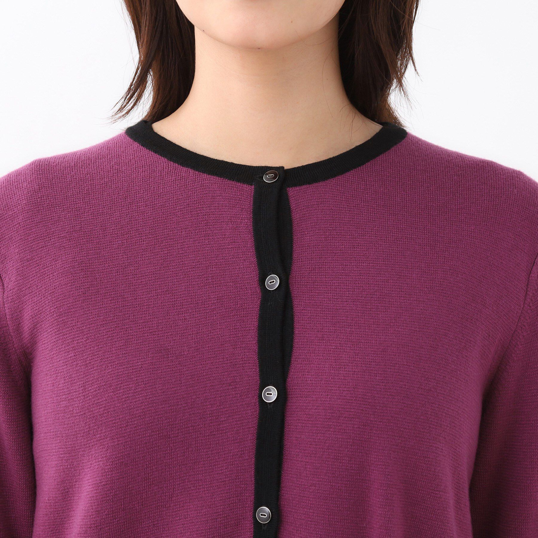 Reflect「【秋映え／単品使い◎／すっきり見え】ブローチ付きニットアンサンブル」|その他|