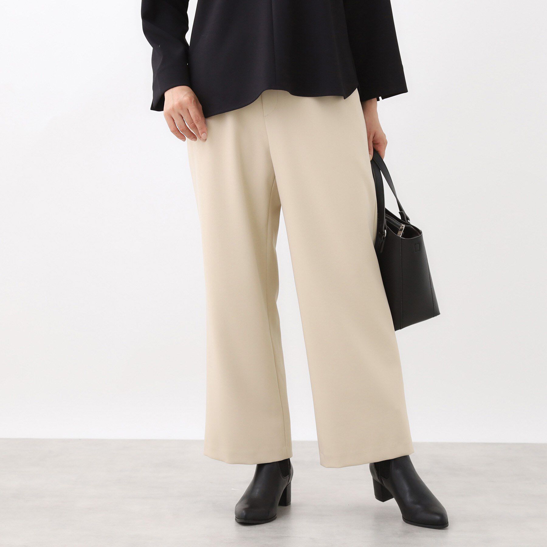 Reflect「【ウエスト総ゴム／セットアップ可】フルレングスストレートパンツ」|その他|