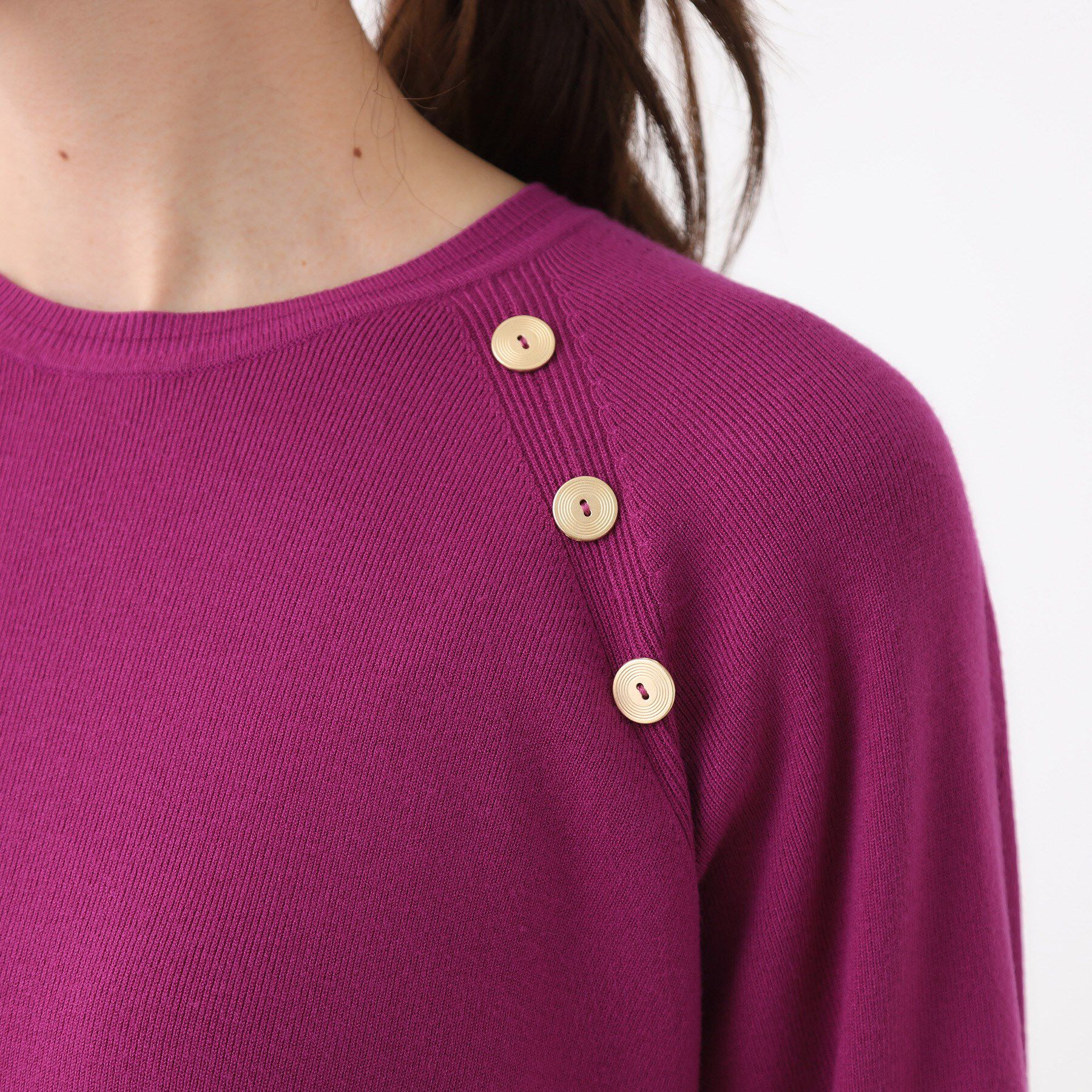 Reflect「【ゆったり着られる◎】ラグランスリーブニット」|ニット・セーター|