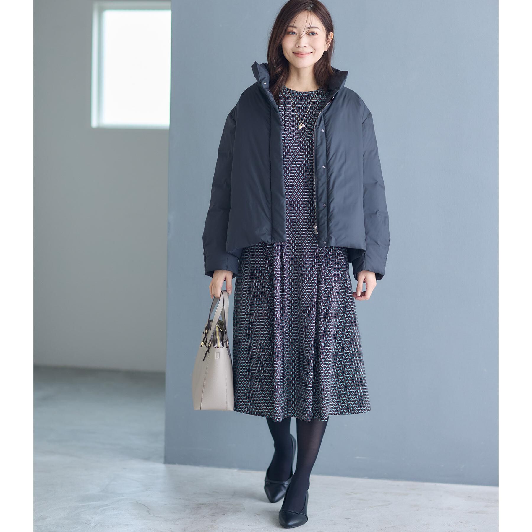 Reflect「【すっきりシルエット】ショート丈ダウンコート」|ダウン|