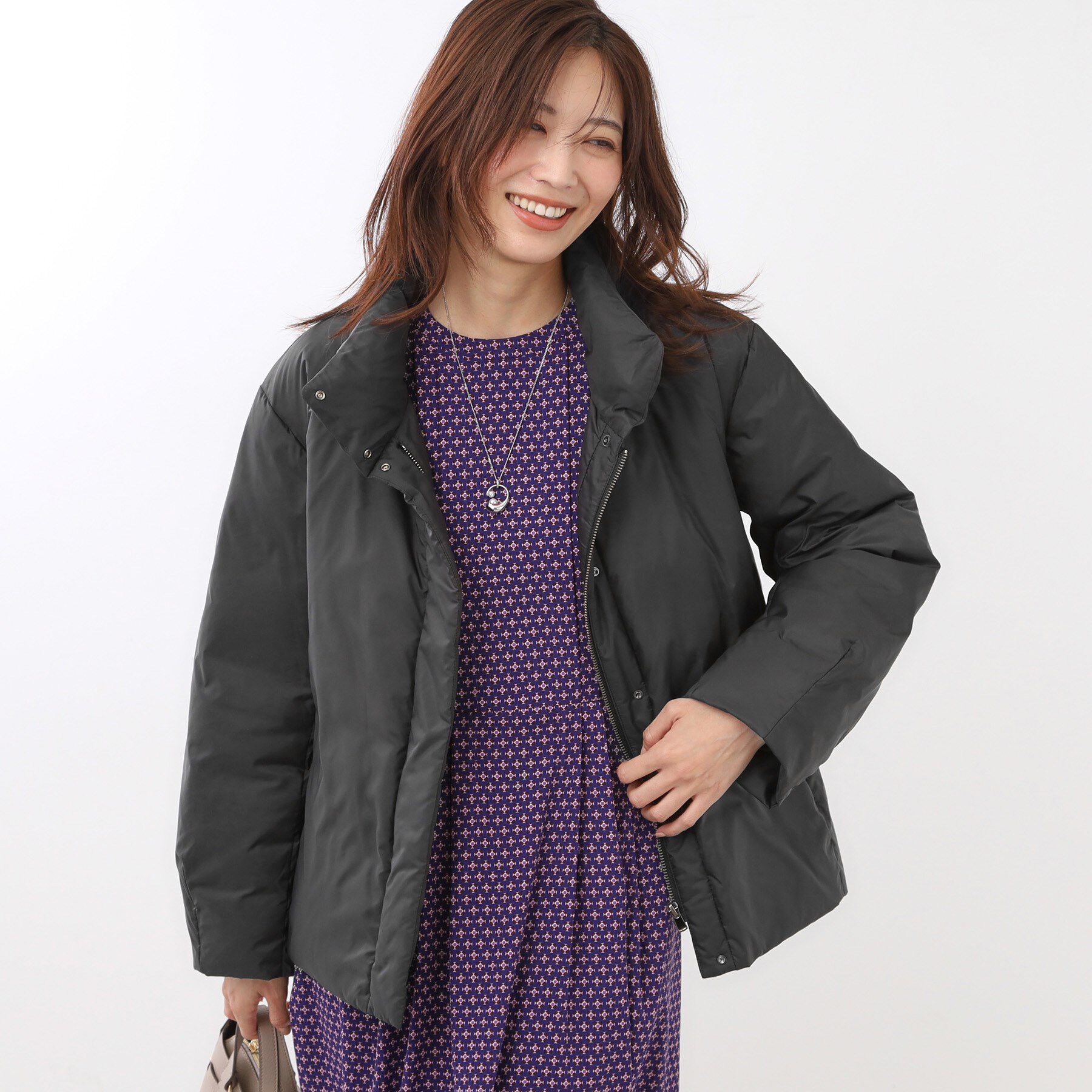 Reflect「【すっきりシルエット】ショート丈ダウンコート」|ダウン|