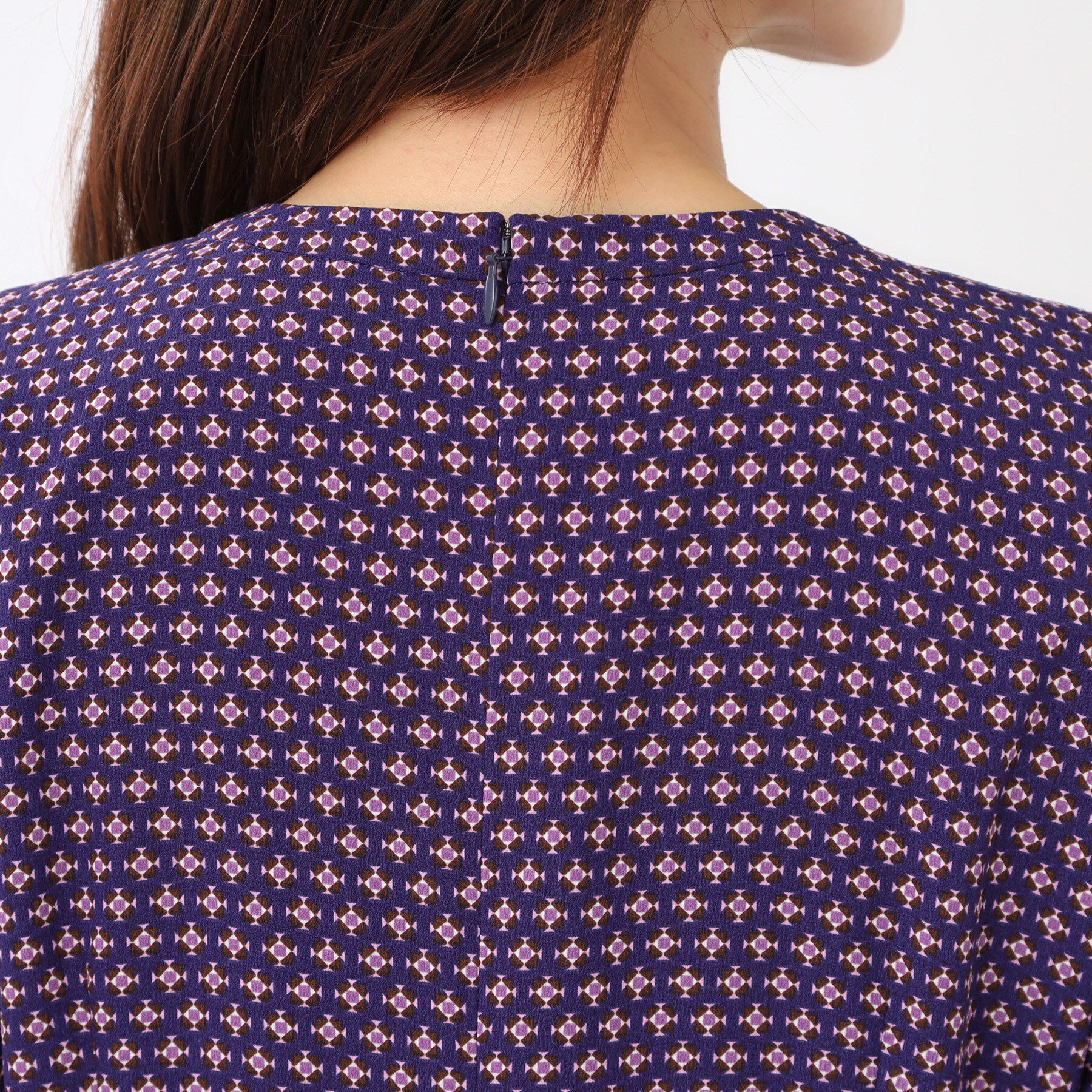 Reflect「【通勤にもお出かけにも◎】ジオメプリントクラシカルワンピース」|ワンピース|