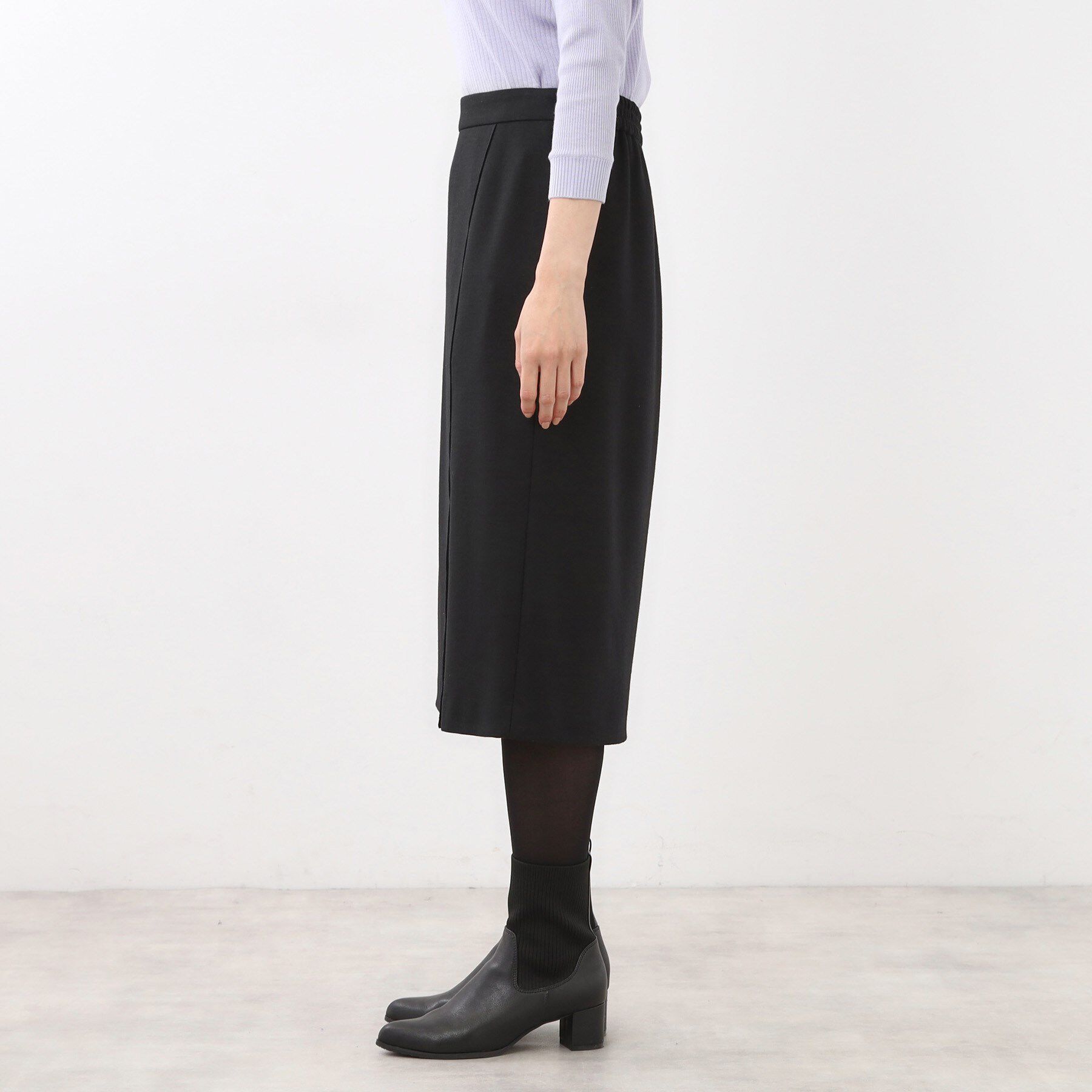 Reflect「【すっきりシルエット／通勤におすすめ◎】キレイめジャージタイトスカート」|スカート|