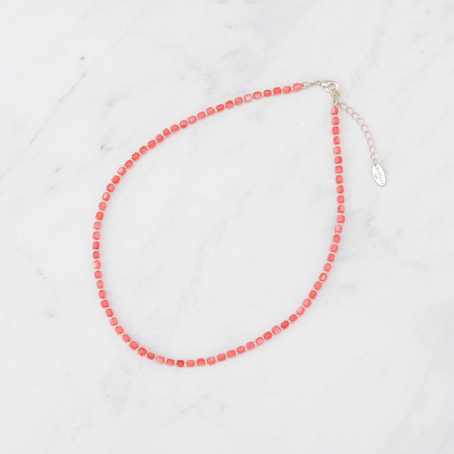 Reflect「天然シェルカラーネックレス」|ネックレス|