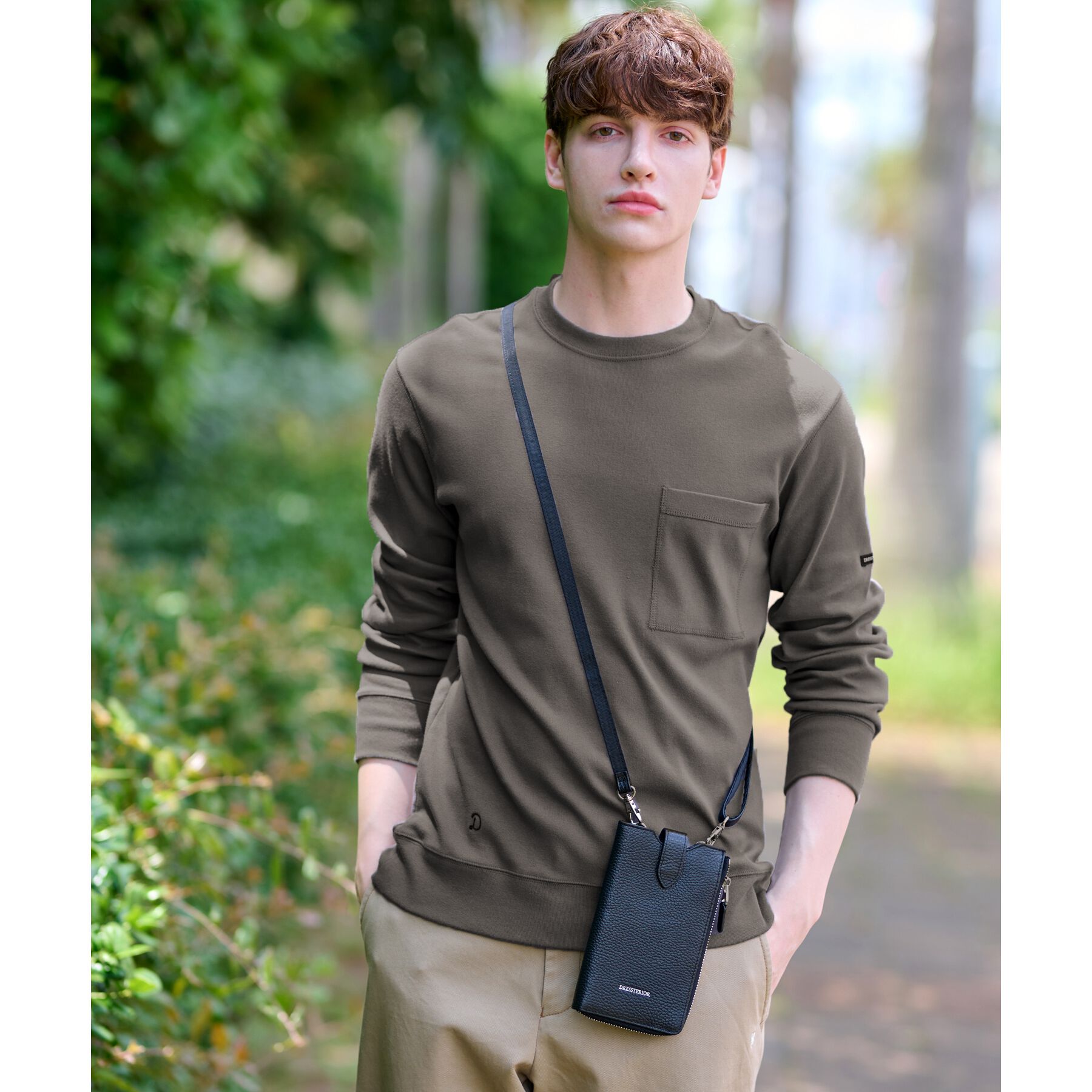 DRESSTERIOR「エクスクルーシブフライスロングTシャツ」|Tシャツ・カットソー|