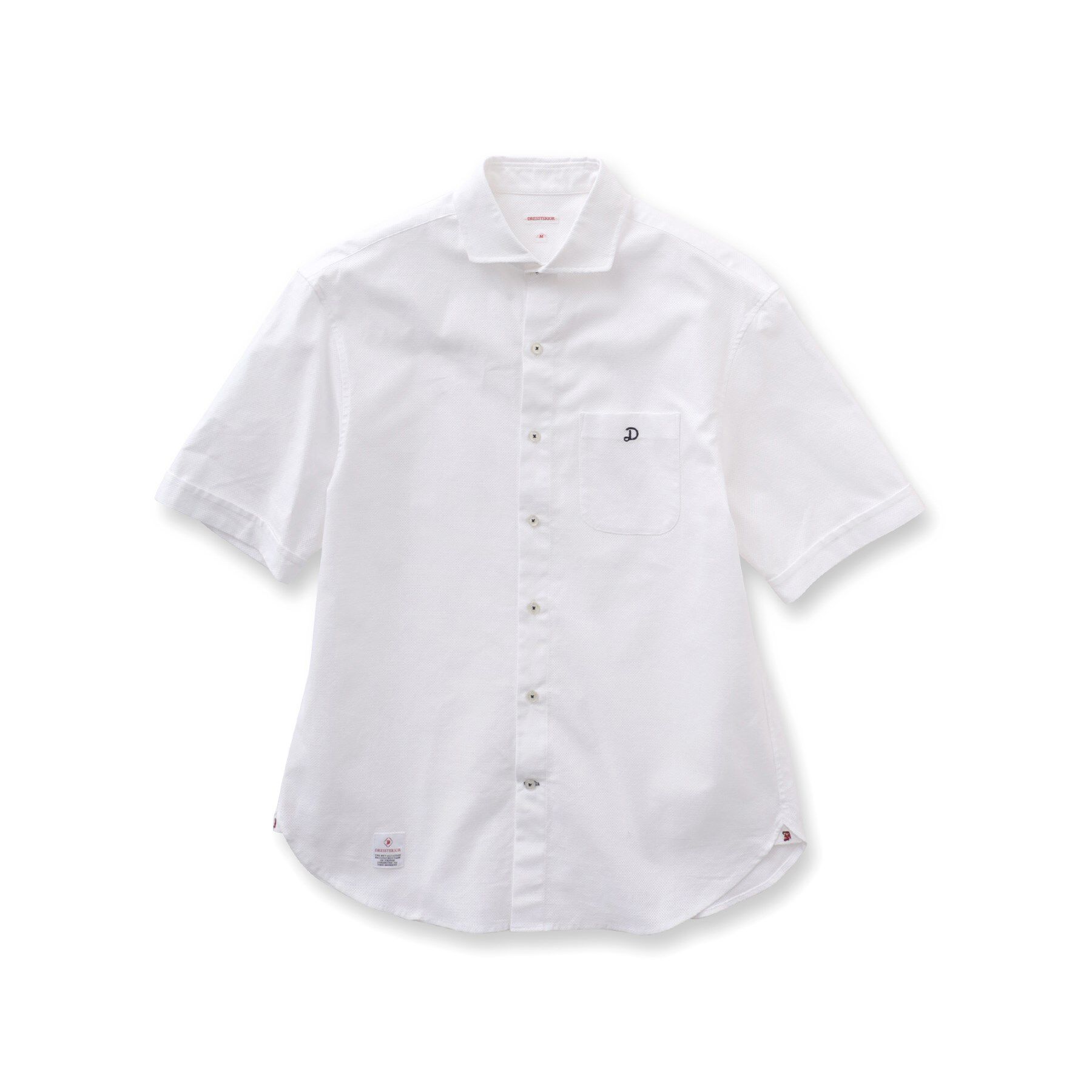 DRESSTERIOR「メッシュエアー ハーフスリーブシャツ」|シャツ・ブラウス|