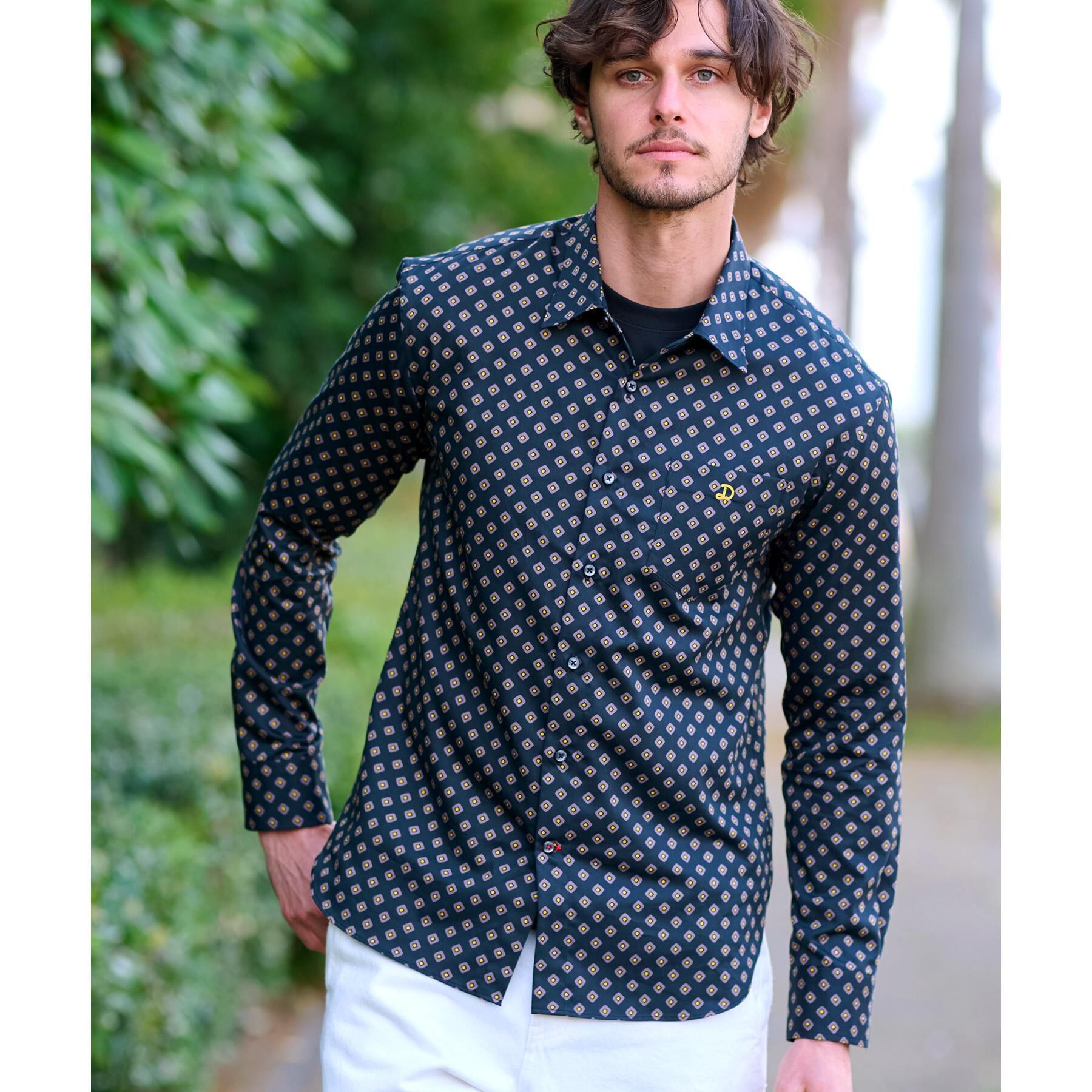 DRESSTERIOR「ポートベロープリントシャツ」|シャツ・ブラウス|