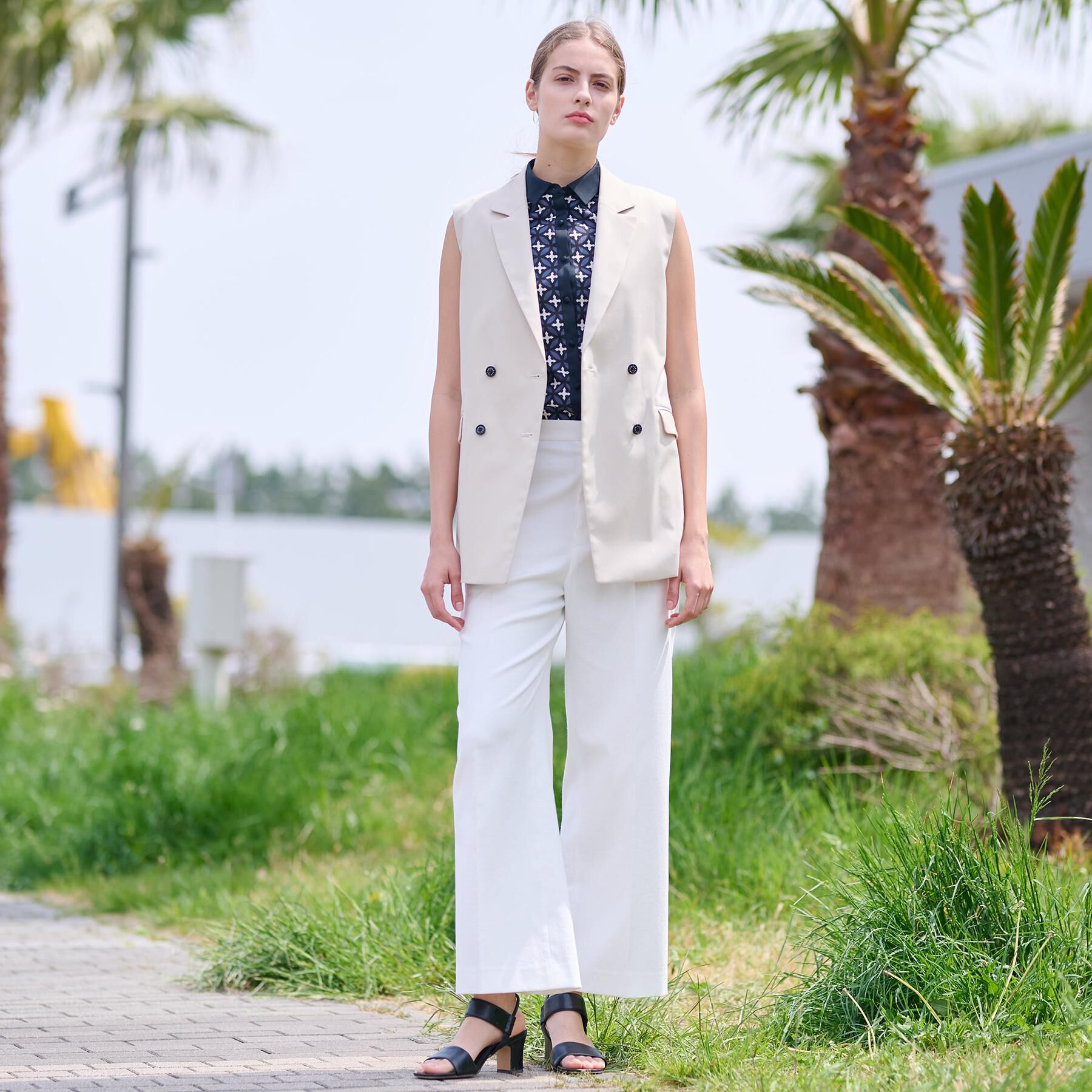 DRESSTERIOR「テーラードサマージレ」|ベスト・ジレ|