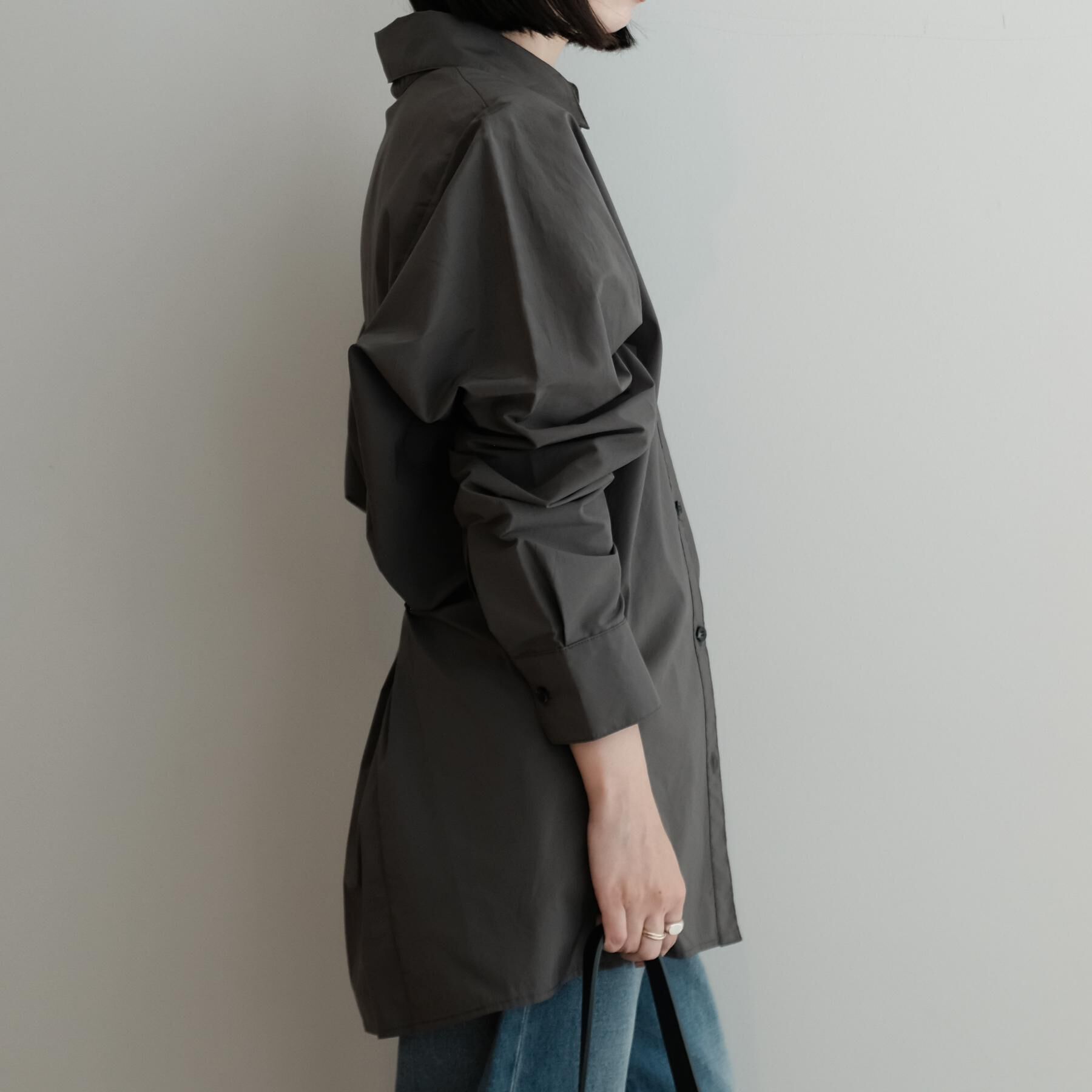 DRESSTERIOR「provoke（プロヴォーク）【別注カラーあり】ウエストシェイプシャツ」|シャツ・ブラウス|