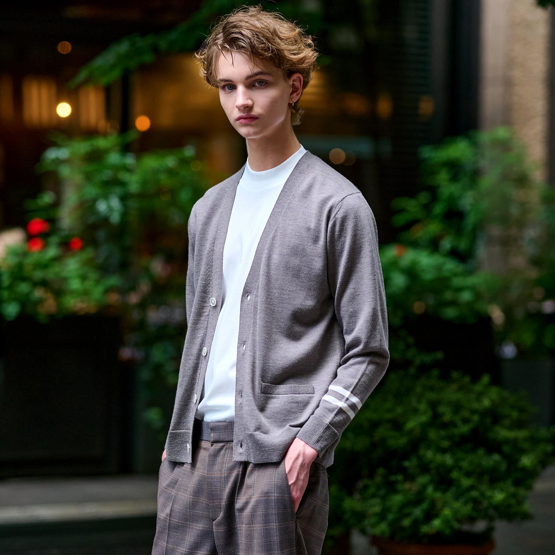 DRESSTERIOR「ウォッシャブルファインメリノ ニットカーデ」|カーディガン|