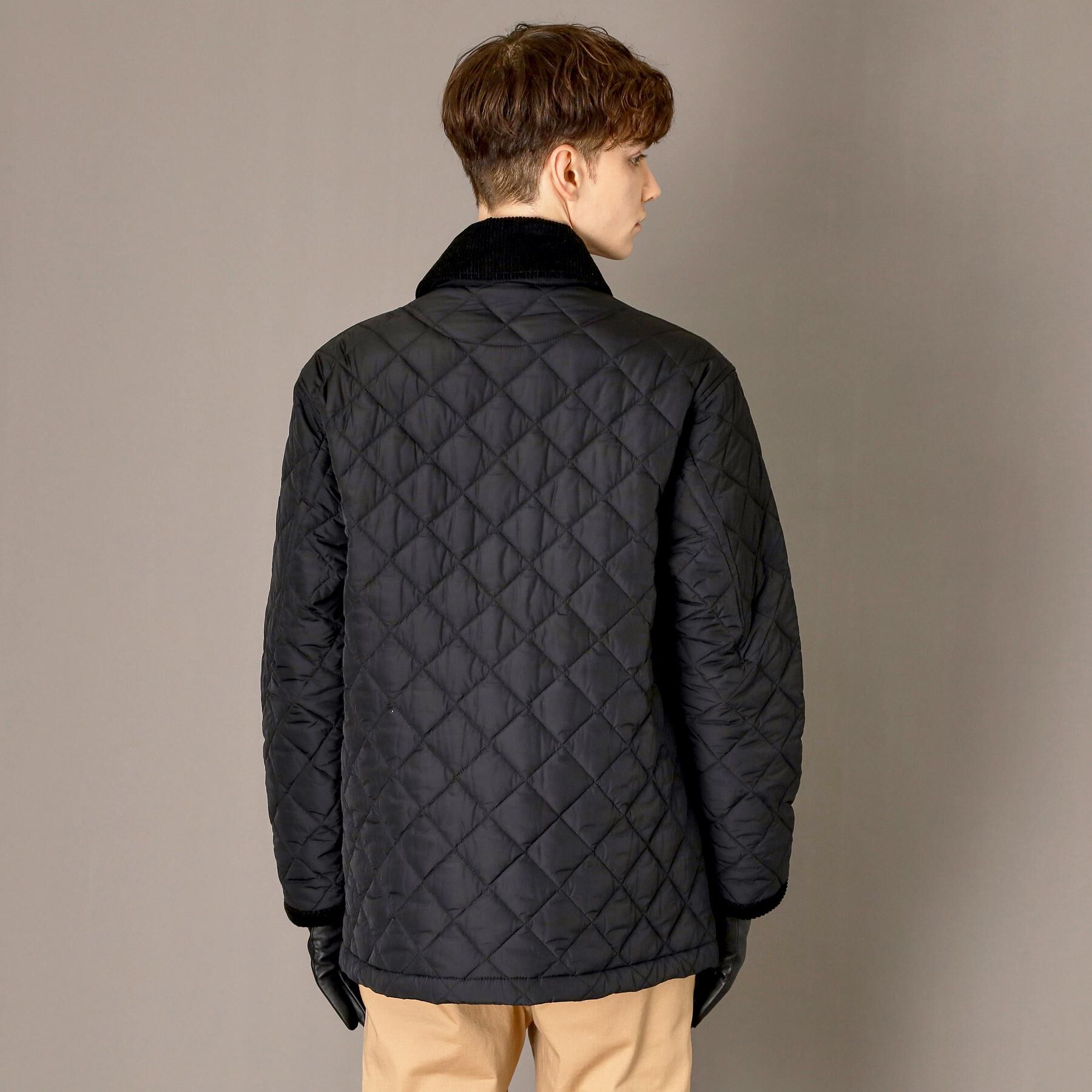 DRESSTERIOR「キルティング ハンティングジャケット」|ブルゾン・スタジャン|