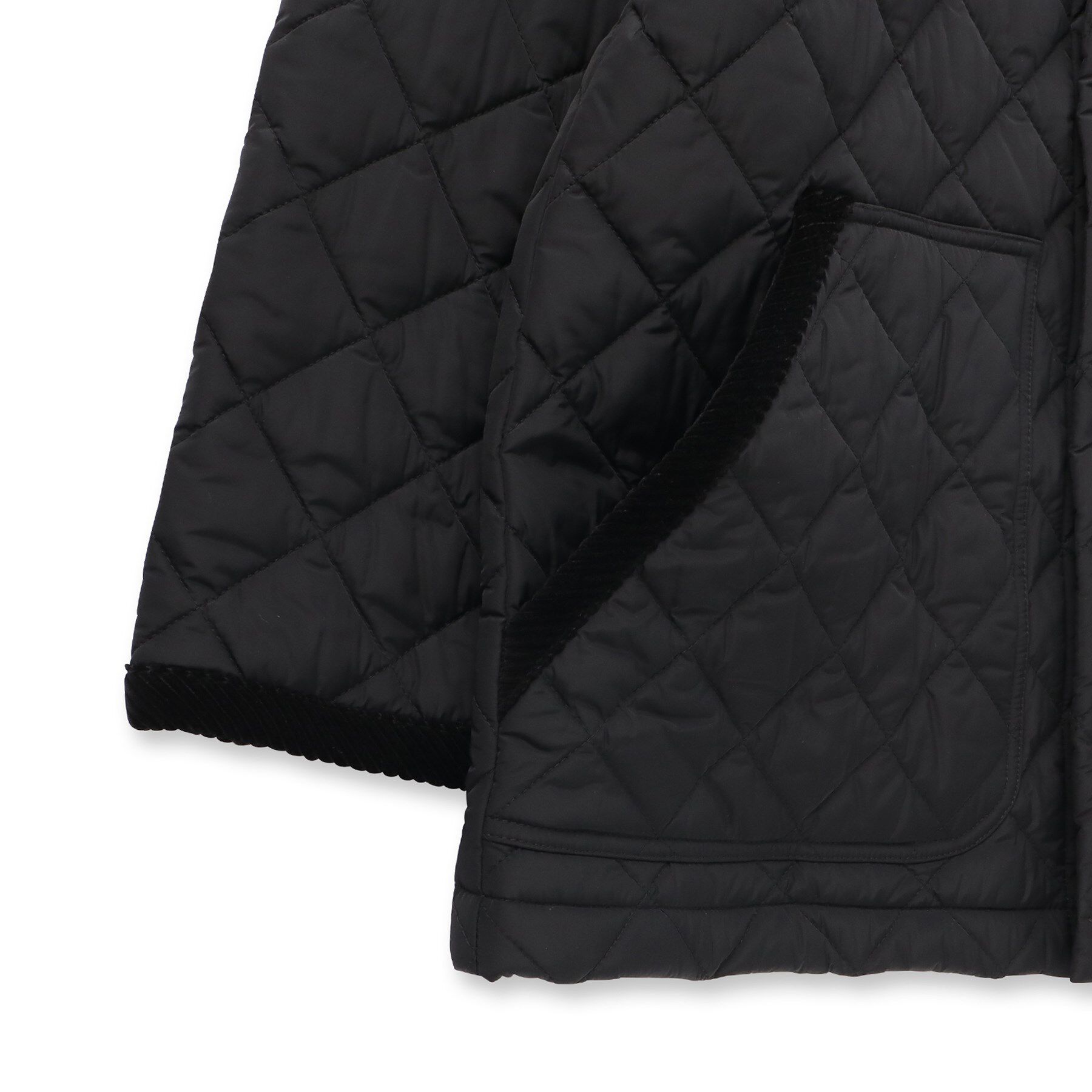 DRESSTERIOR「キルティング ハンティングジャケット」|ブルゾン・スタジャン|