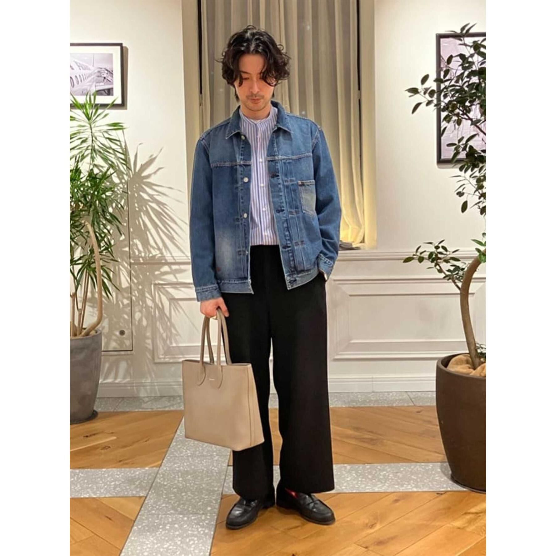 DRESSTERIOR「ファーストモデル ユーズドデニムGジャン」|デニムジャケット|