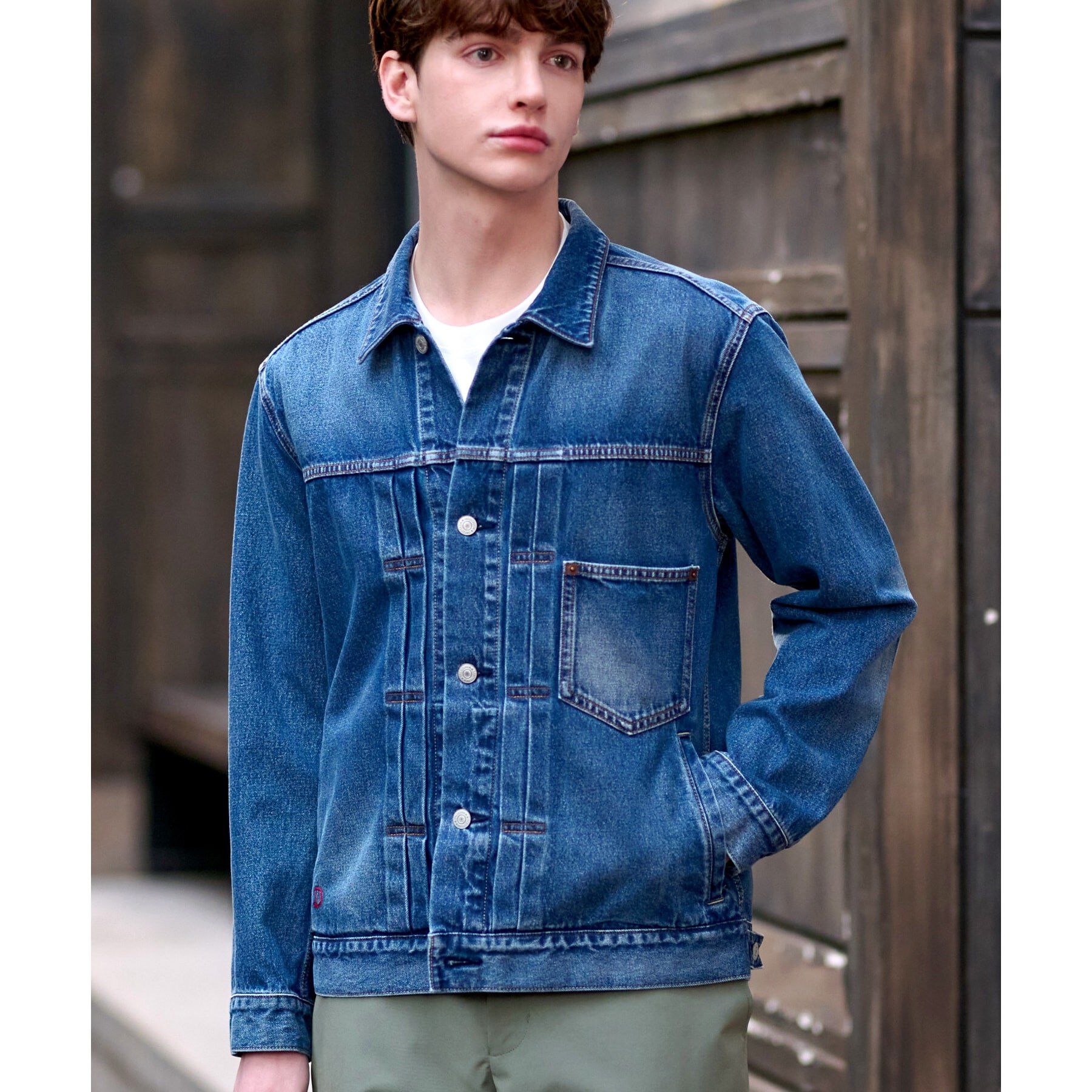 DRESSTERIOR「ファーストモデル ユーズドデニムGジャン」|デニムジャケット|