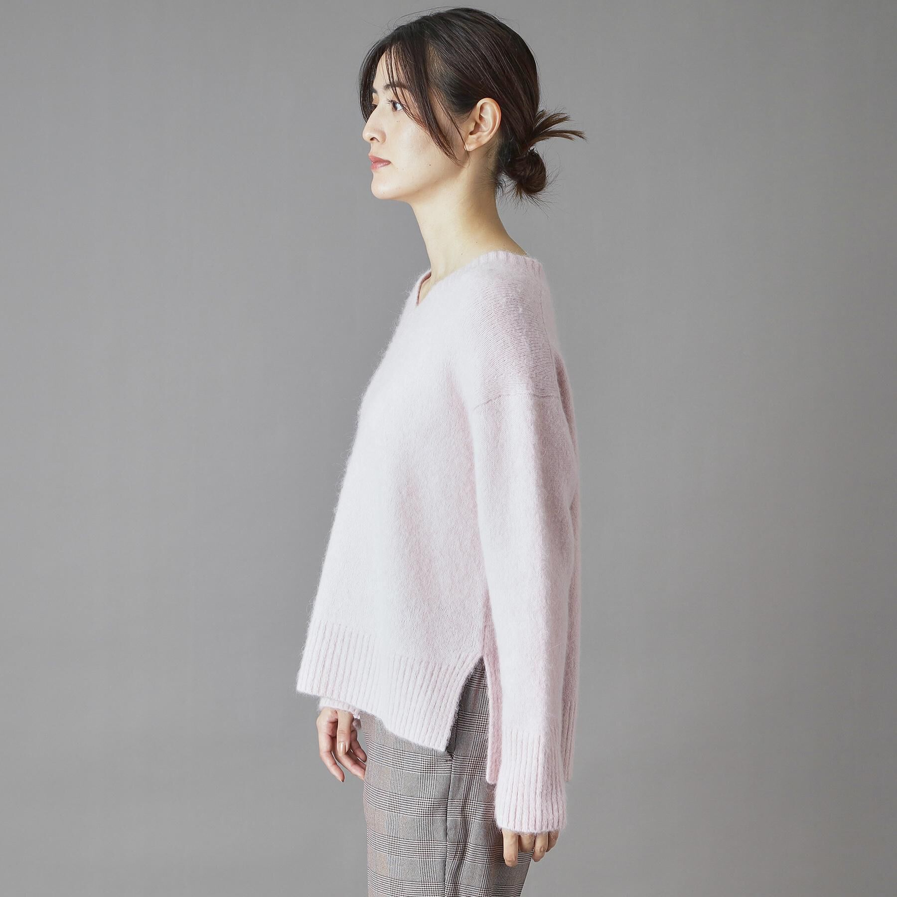 DRESSTERIOR「アルパカブレンドVネックニット」|ニット・セーター|