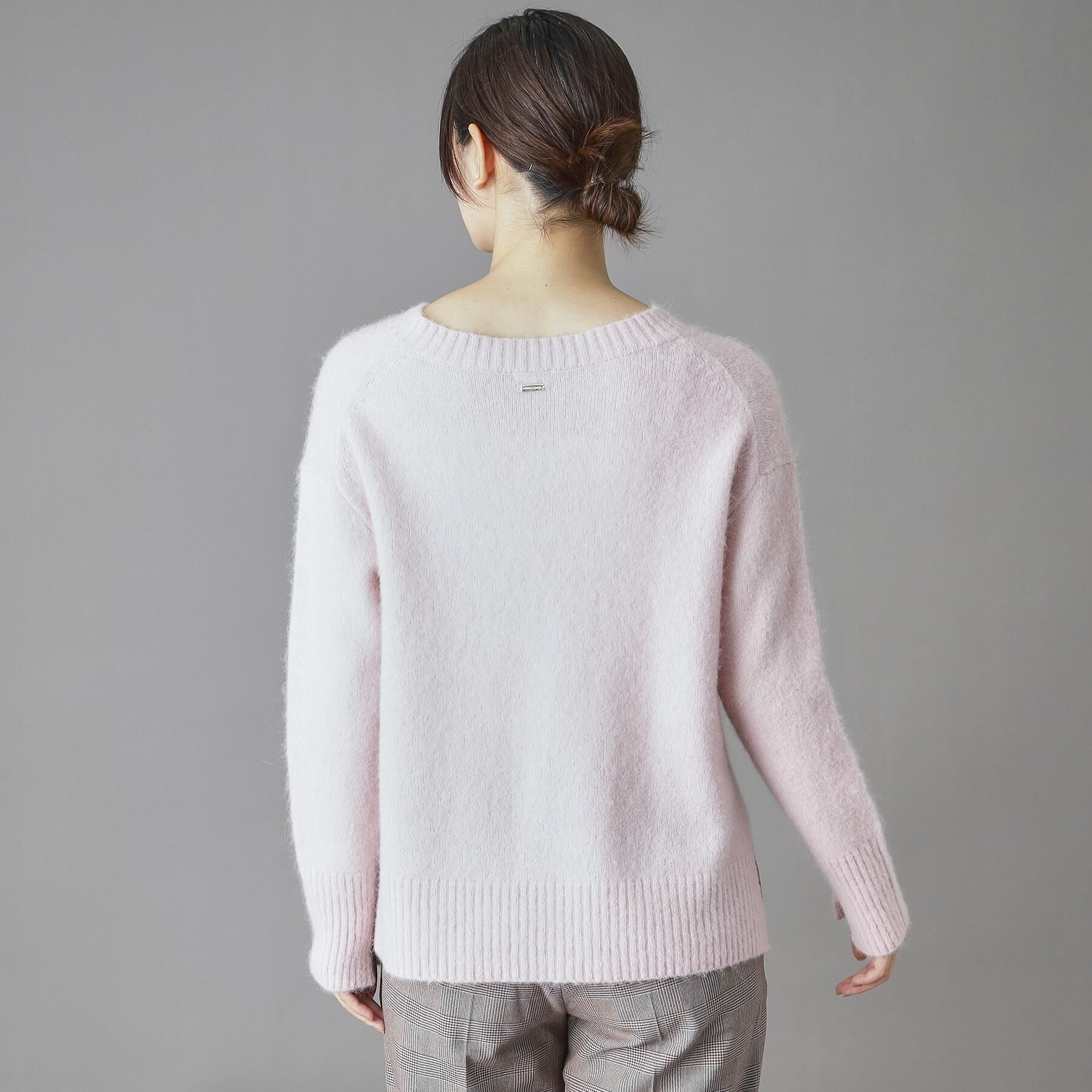 DRESSTERIOR「アルパカブレンドVネックニット」|ニット・セーター|