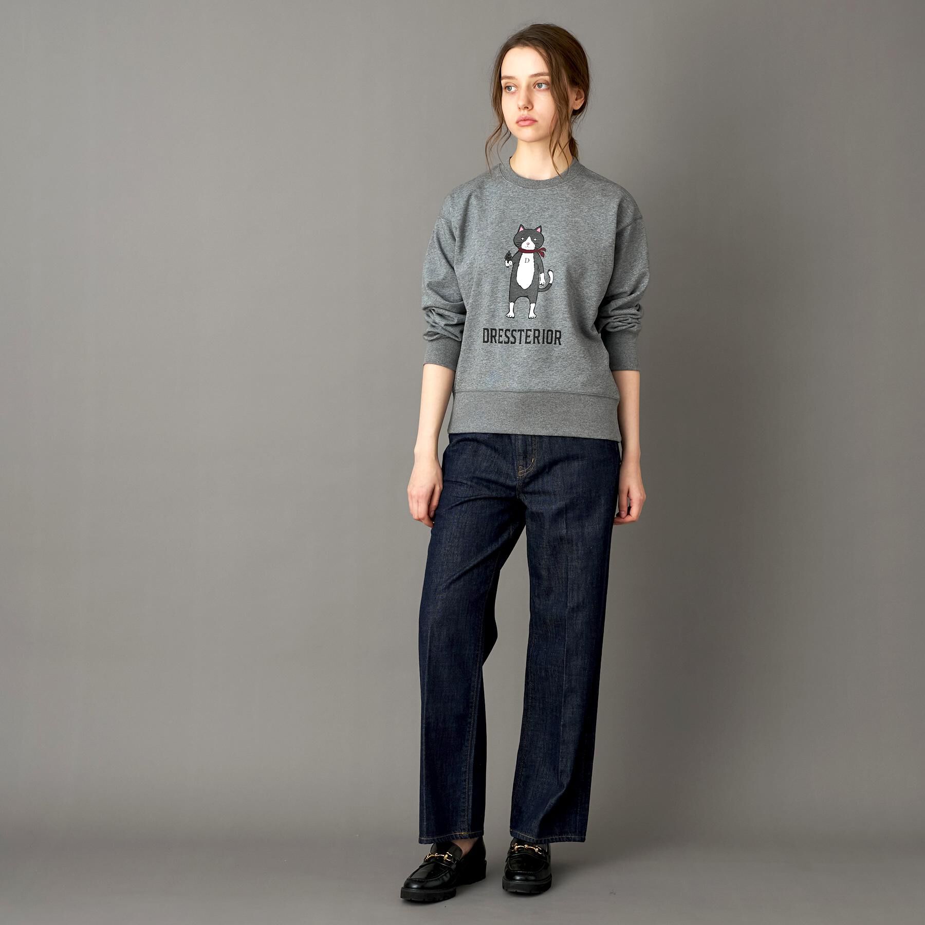 DRESSTERIOR「【ECルクア別注】キャット裏毛スウェット」|パーカー|