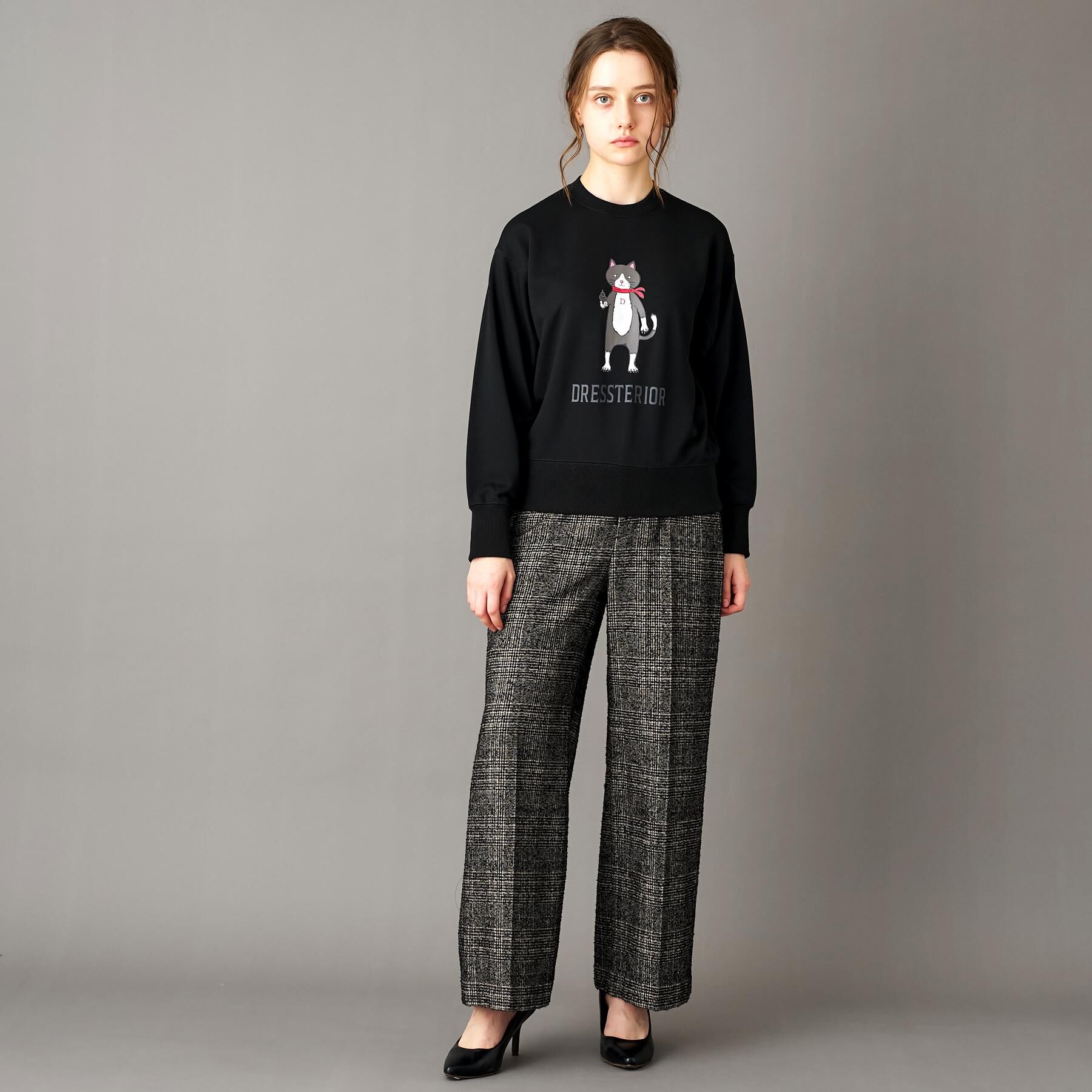 DRESSTERIOR「【ECルクア別注】キャット裏毛スウェット」|パーカー|