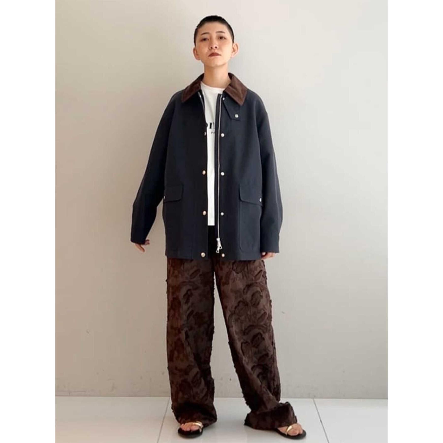 DRESSTERIOR「コットンエンブロイダリー イージーパンツ」|その他|