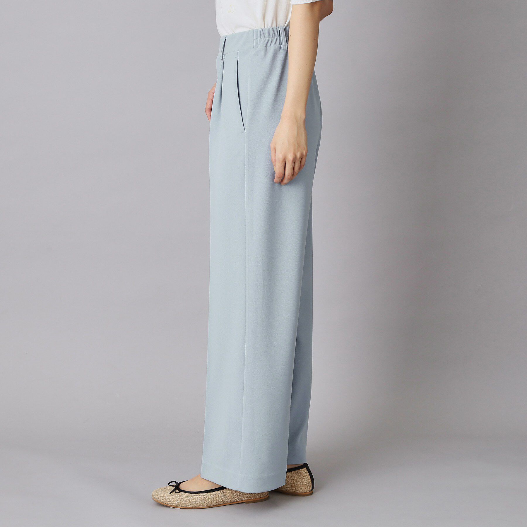 DRESSTERIOR「センタープレスジョーゼットパンツ」|その他|