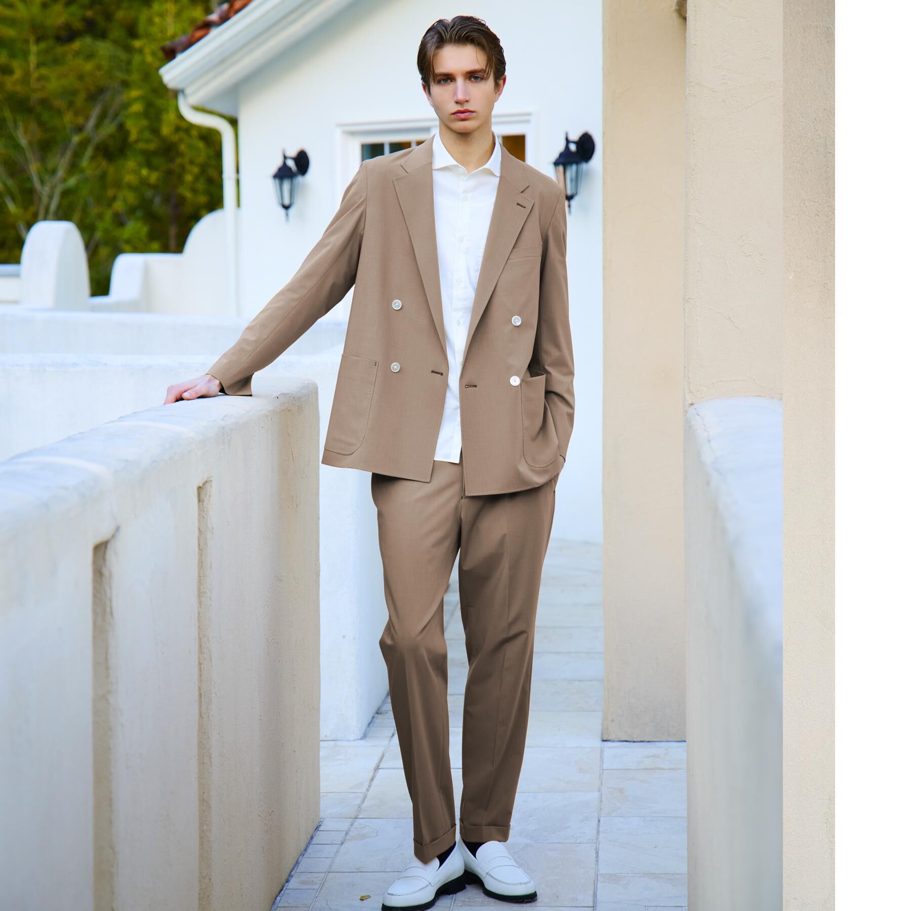 DRESSTERIOR「【セットアップ可】クールタッチ クイックドライ イージージャケット」|テーラードジャケット|