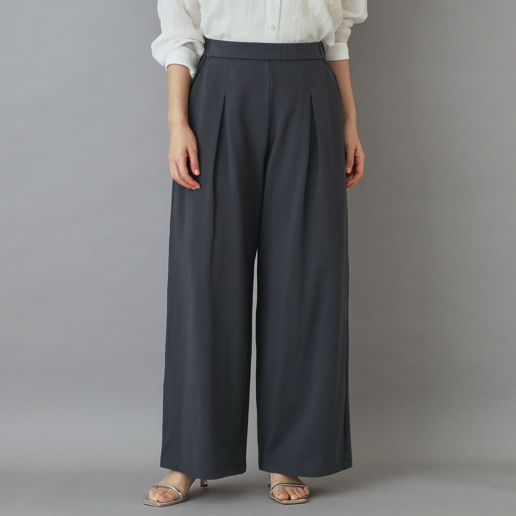 DRESSTERIOR「【セットアップ可】フレンチテリー ワイドパンツ」|その他|