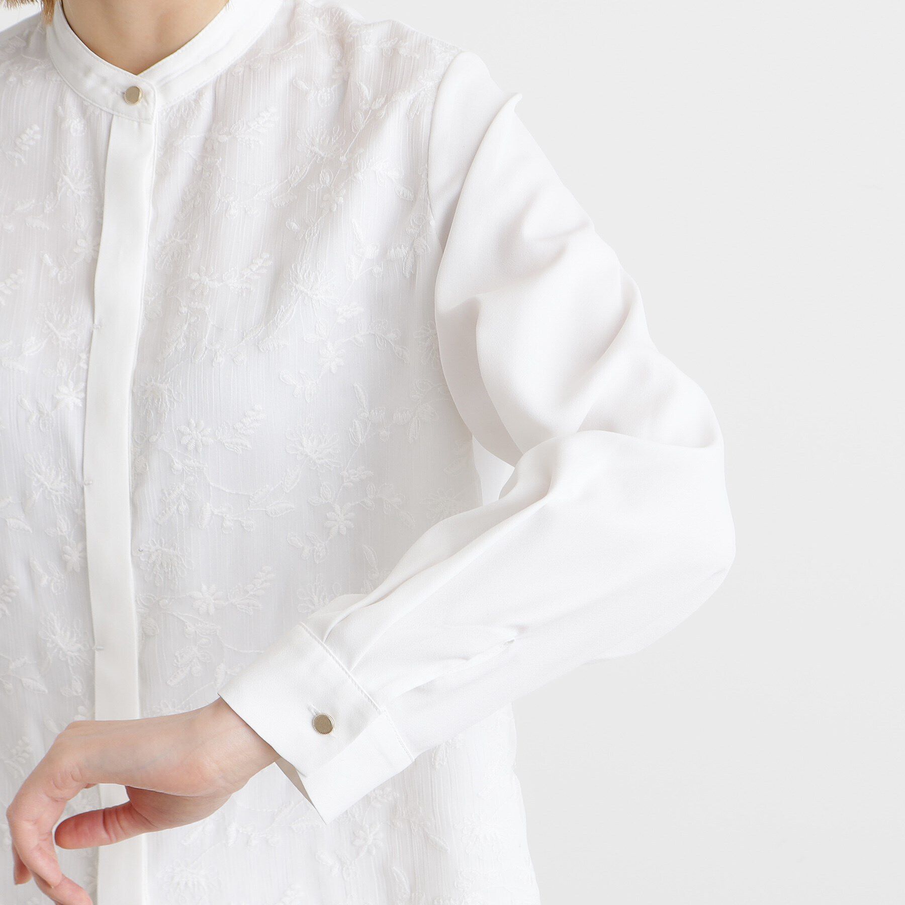 grove「刺繍シャツブラウス」|シャツ・ブラウス|