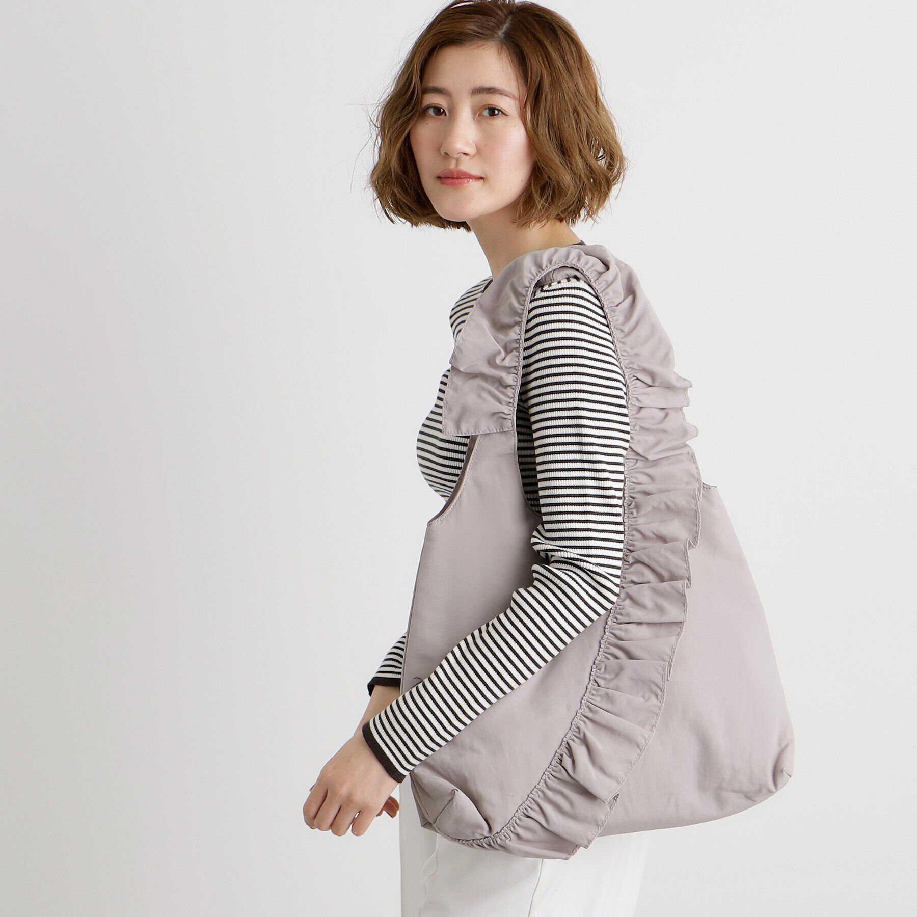 grove「アシメティアードクリテトート」|トートバッグ|