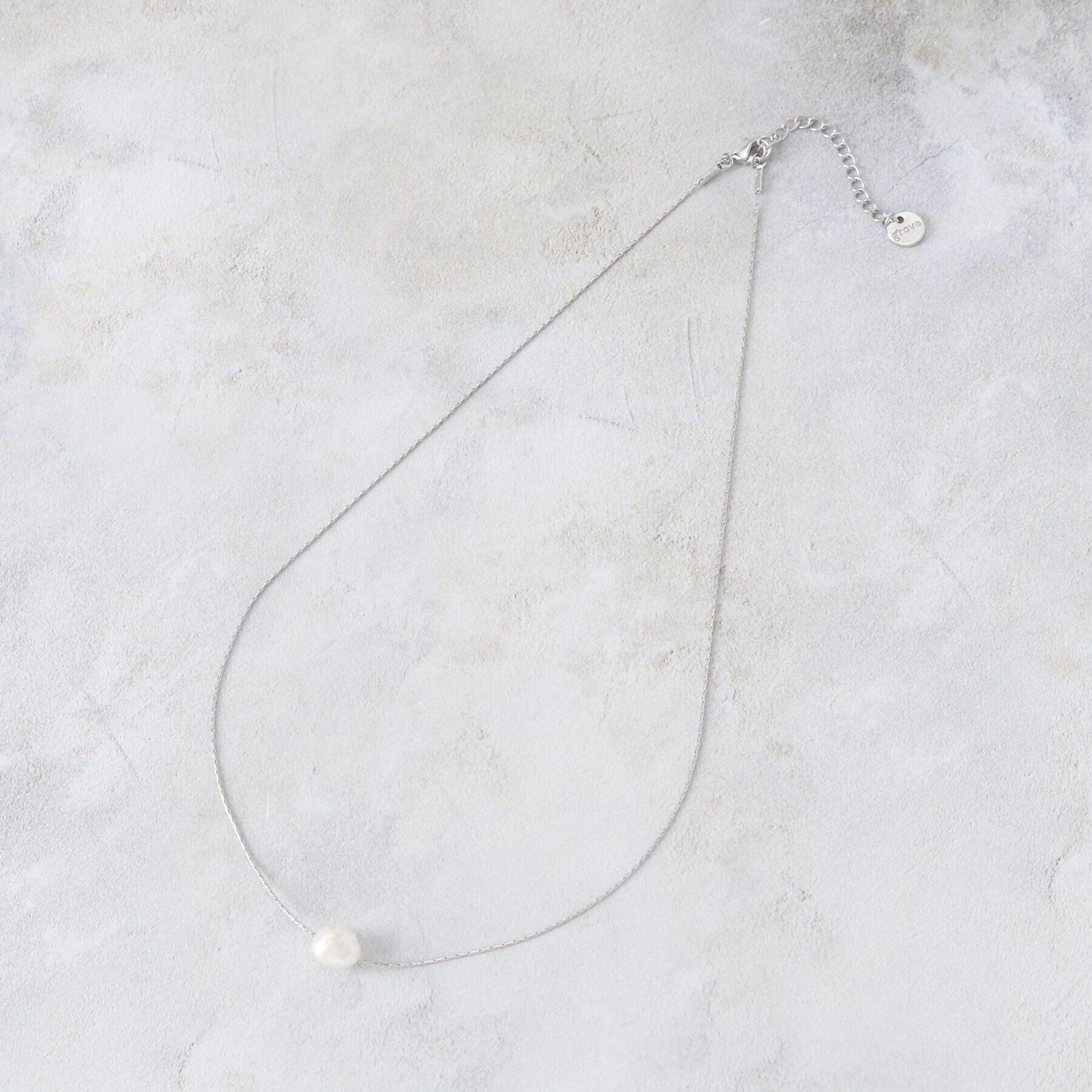 grove「淡水パールショートネックレス【入卒対応可】」|ネックレス|