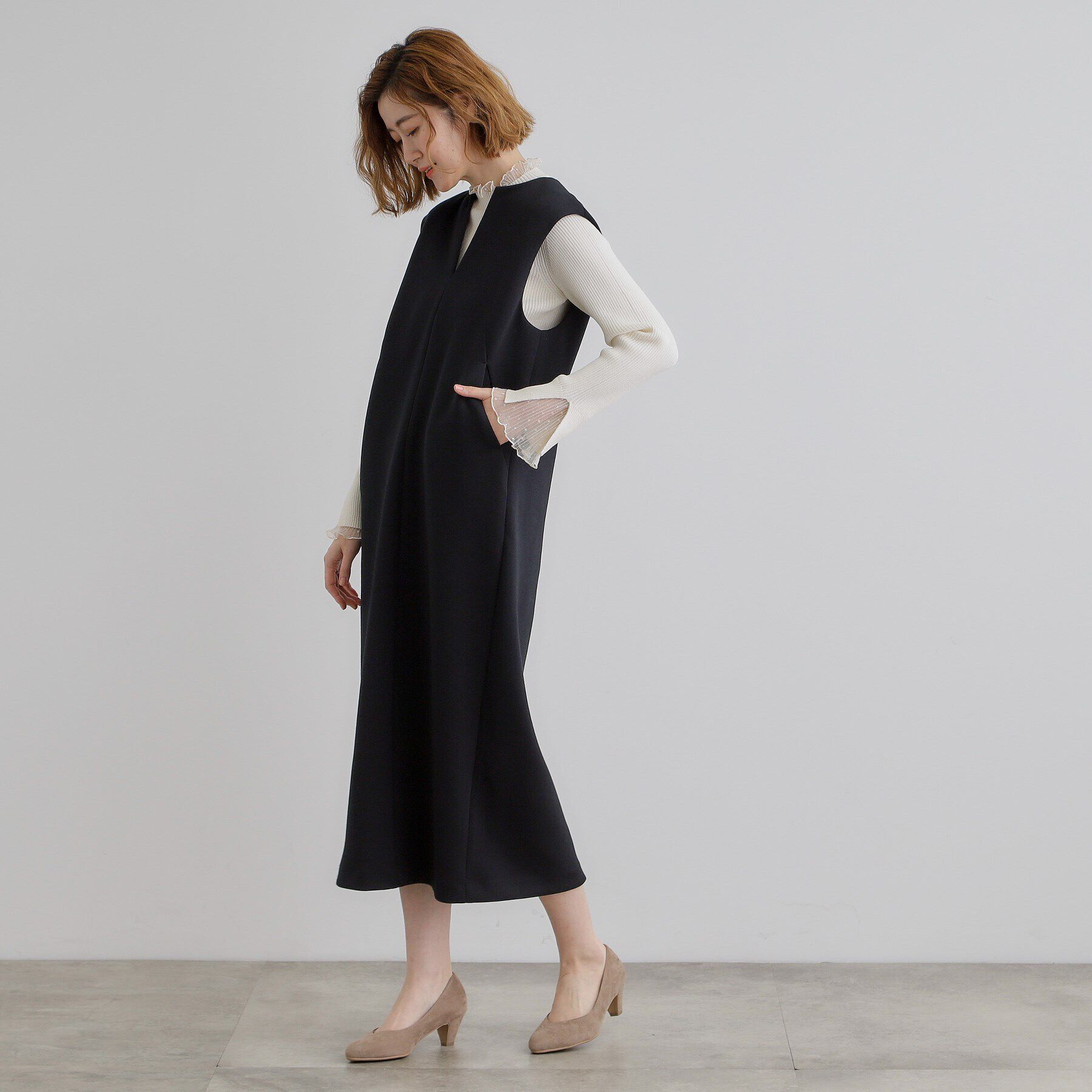 grove「ダンボールカルゼキーネックジャンドレ」|ワンピース|