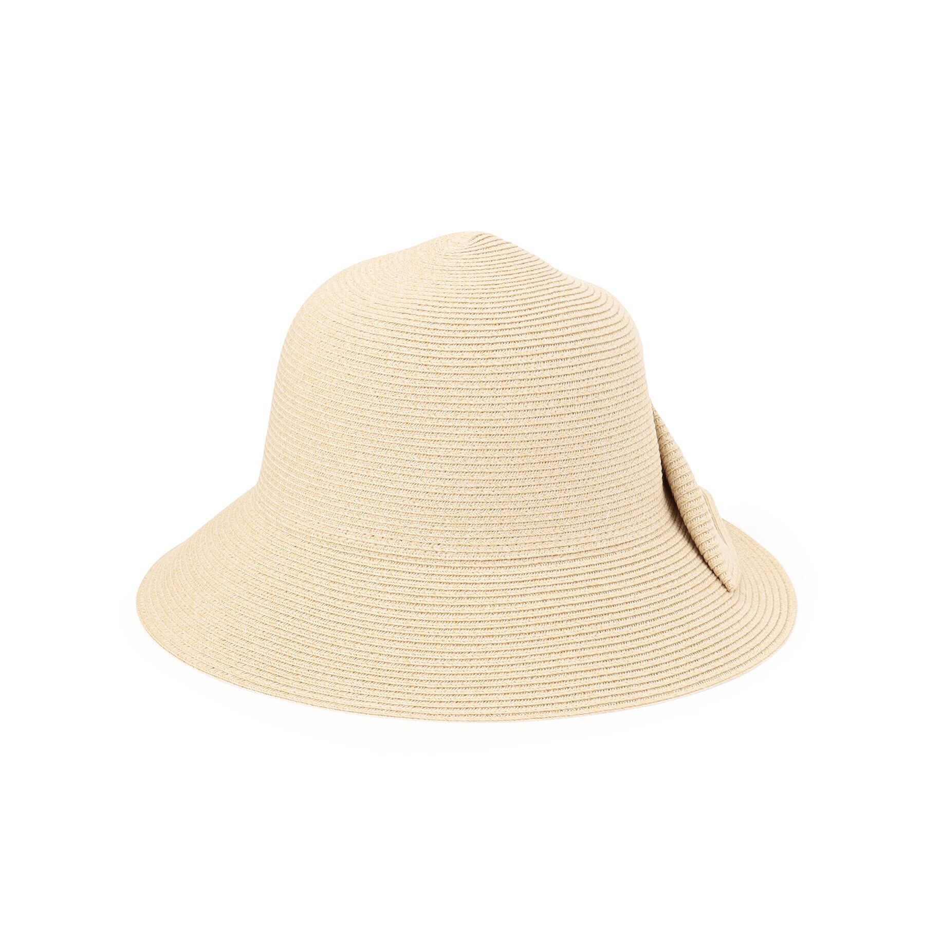grove「ウォッシャブルスリットリボンハット【手洗い可・UVカット・サイズ調整可】」|ハット|